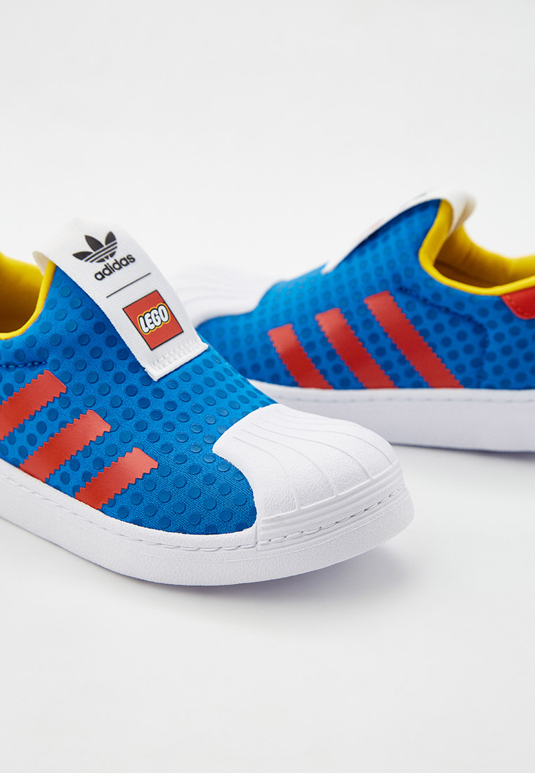 Мокасины для мальчиков Adidas Originals (Адидас Ориджиналс) H02730: изображение 2