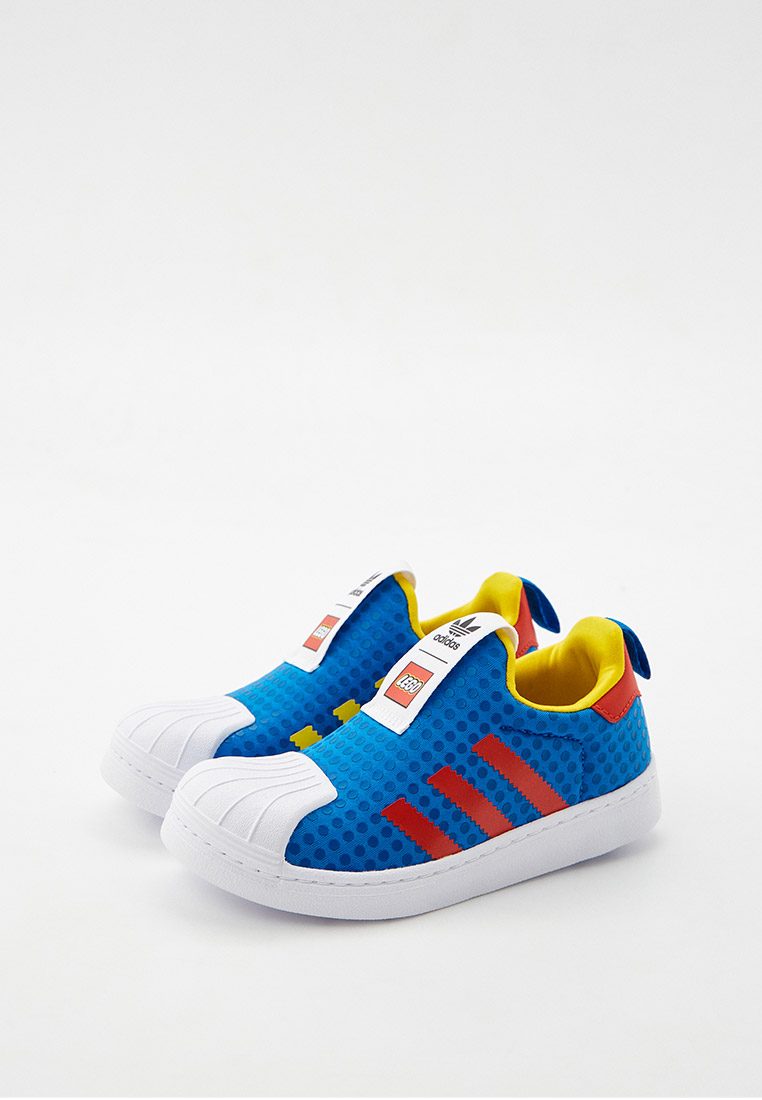 Мокасины для мальчиков Adidas Originals (Адидас Ориджиналс) H02730: изображение 3