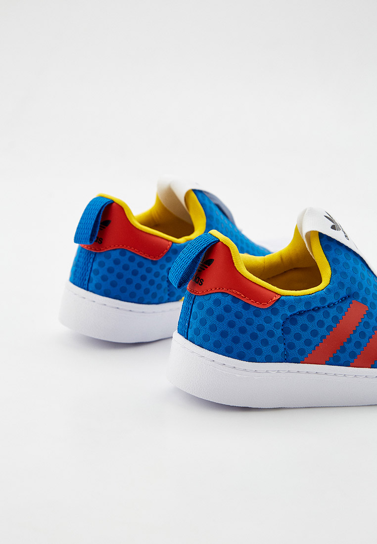 Мокасины для мальчиков Adidas Originals (Адидас Ориджиналс) H02730: изображение 4