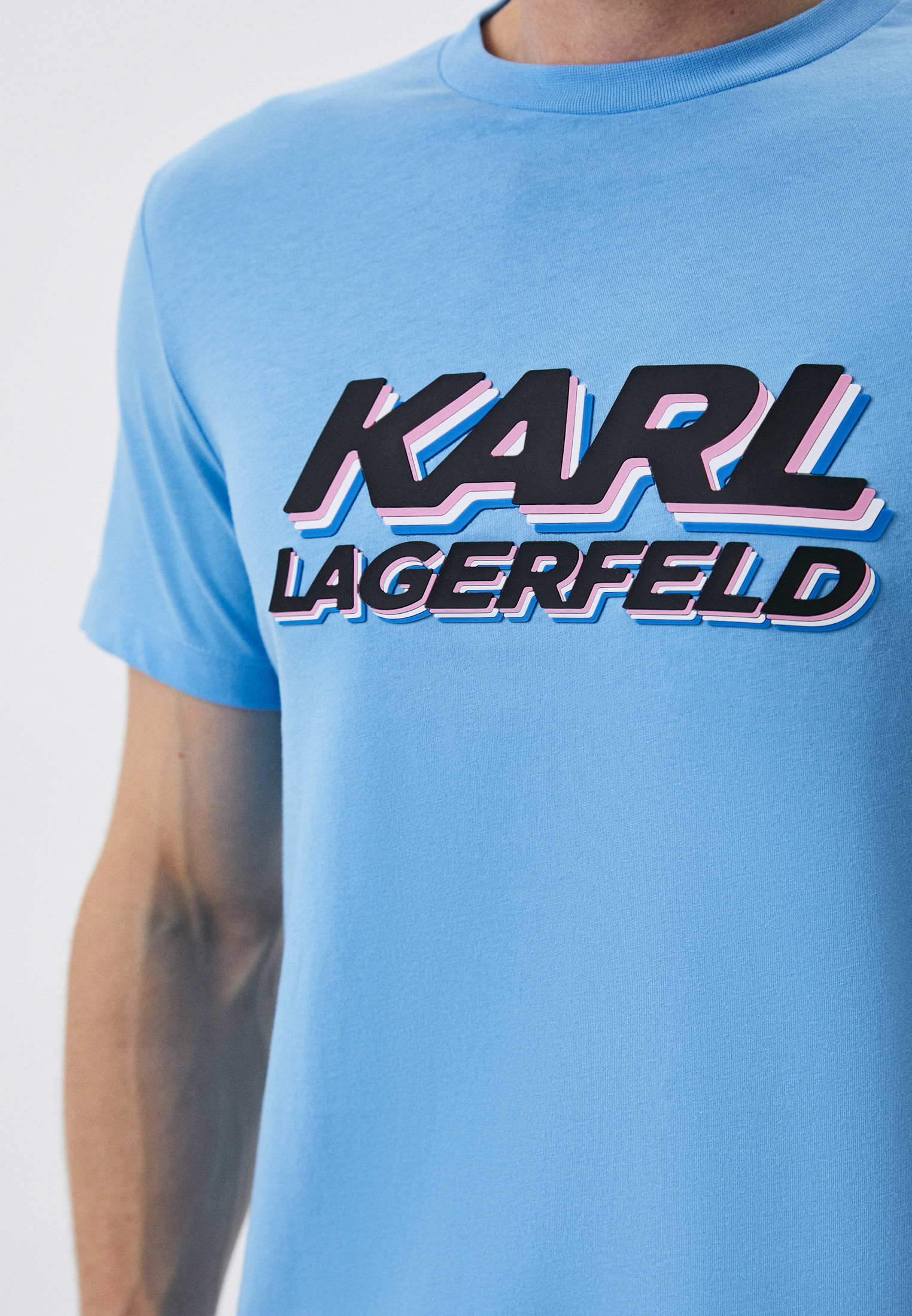 Мужская футболка Karl Lagerfeld (Карл Лагерфельд) 755080-523224: изображение 4