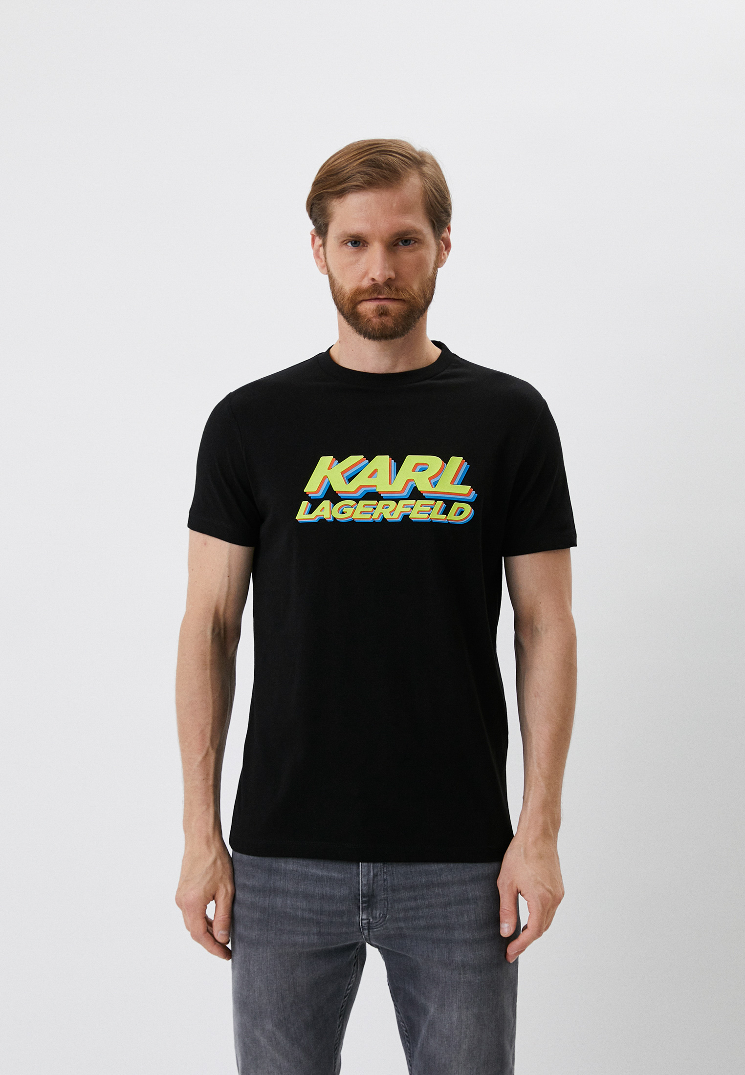 Мужская футболка Karl Lagerfeld (Карл Лагерфельд) 755080-523224: изображение 1