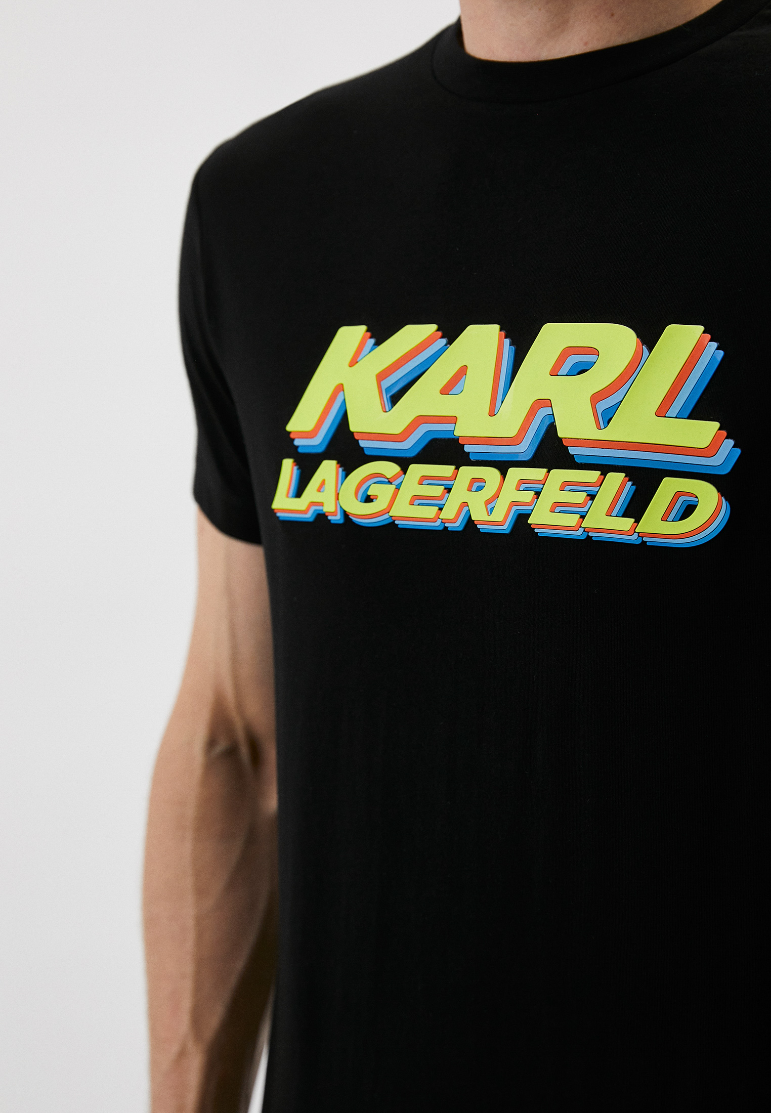 Мужская футболка Karl Lagerfeld (Карл Лагерфельд) 755080-523224: изображение 4