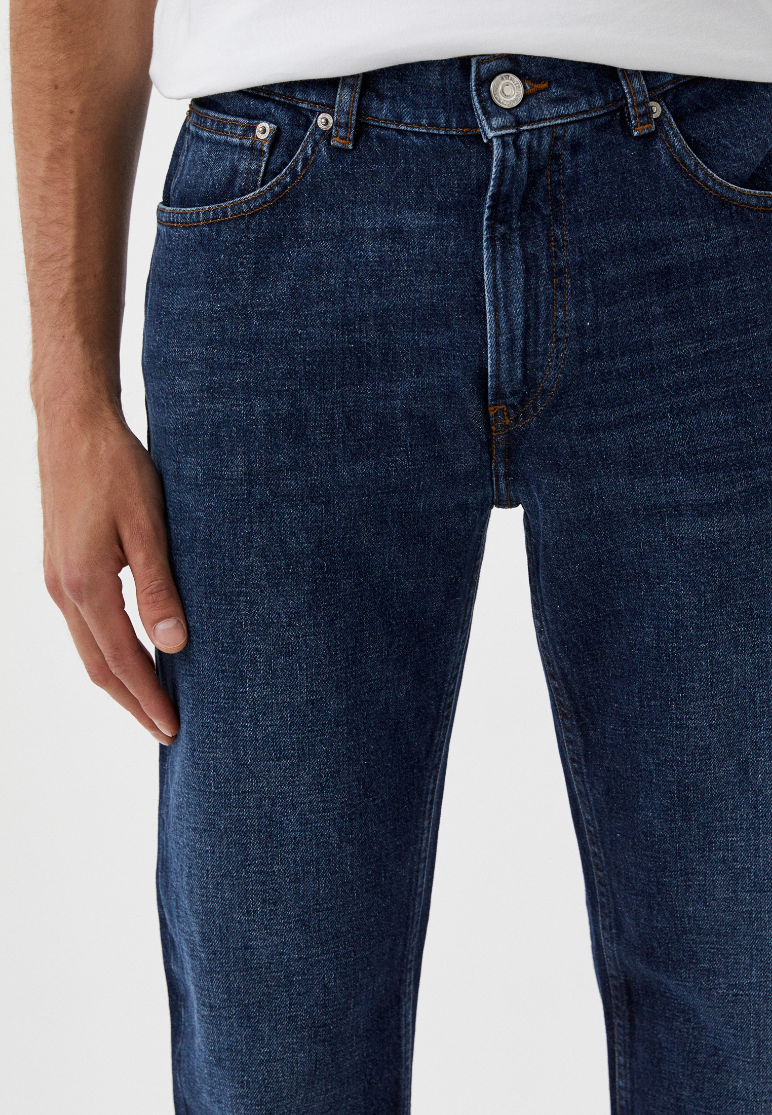 Мужские прямые джинсы Trussardi (Труссарди) 52J00001-1T005946: изображение 4