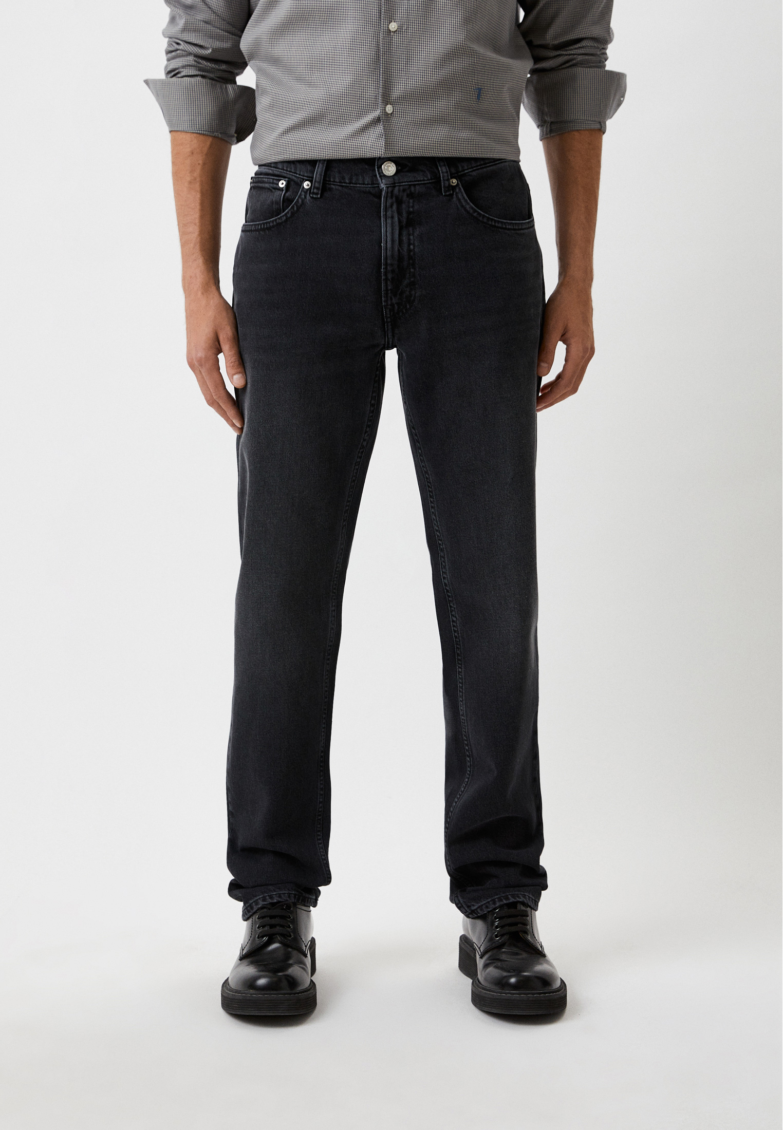 Мужские прямые джинсы Trussardi (Труссарди) 52J00001-1T006026