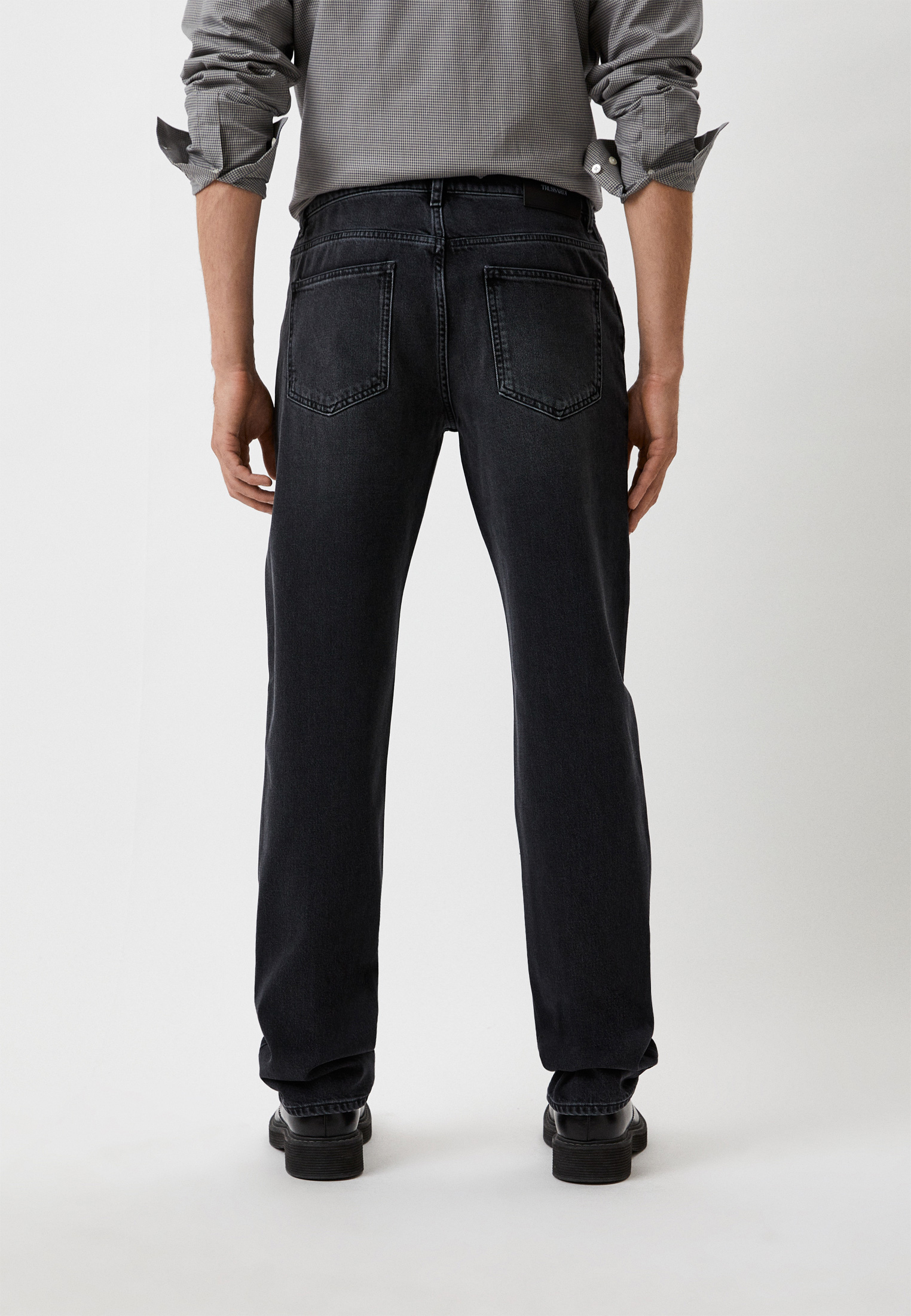 Мужские прямые джинсы Trussardi (Труссарди) 52J00001-1T006026: изображение 3