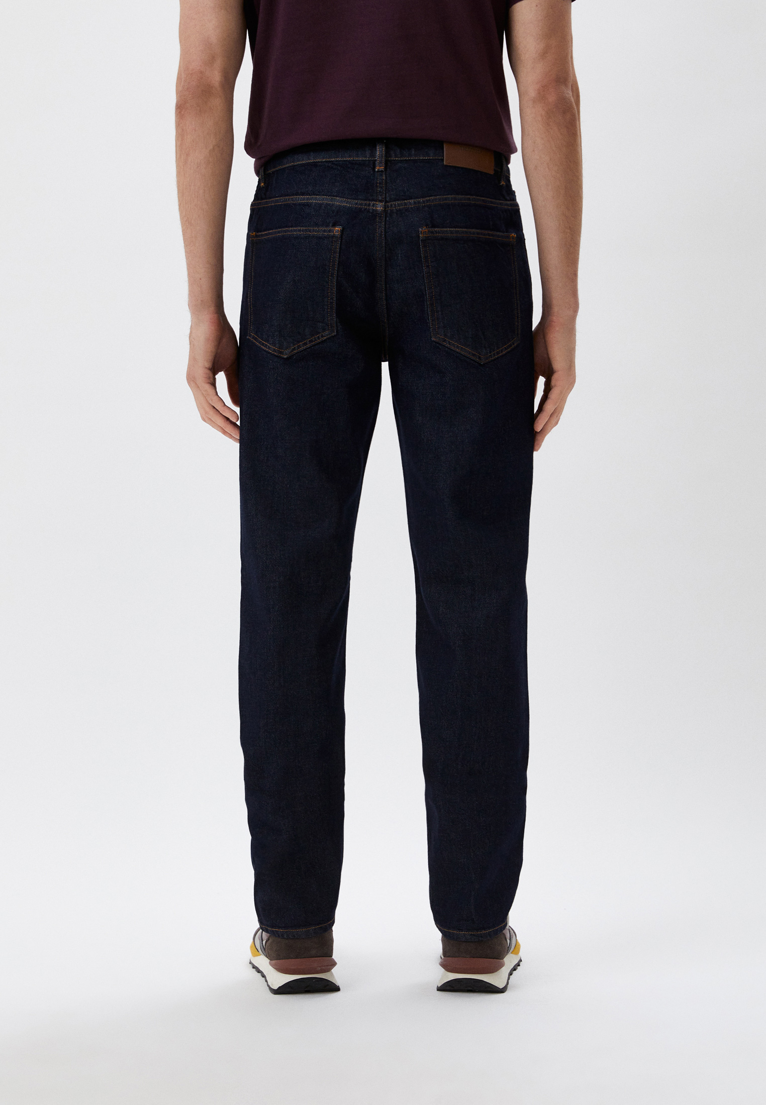 Мужские прямые джинсы Trussardi (Труссарди) 52J00001-1T005945: изображение 3
