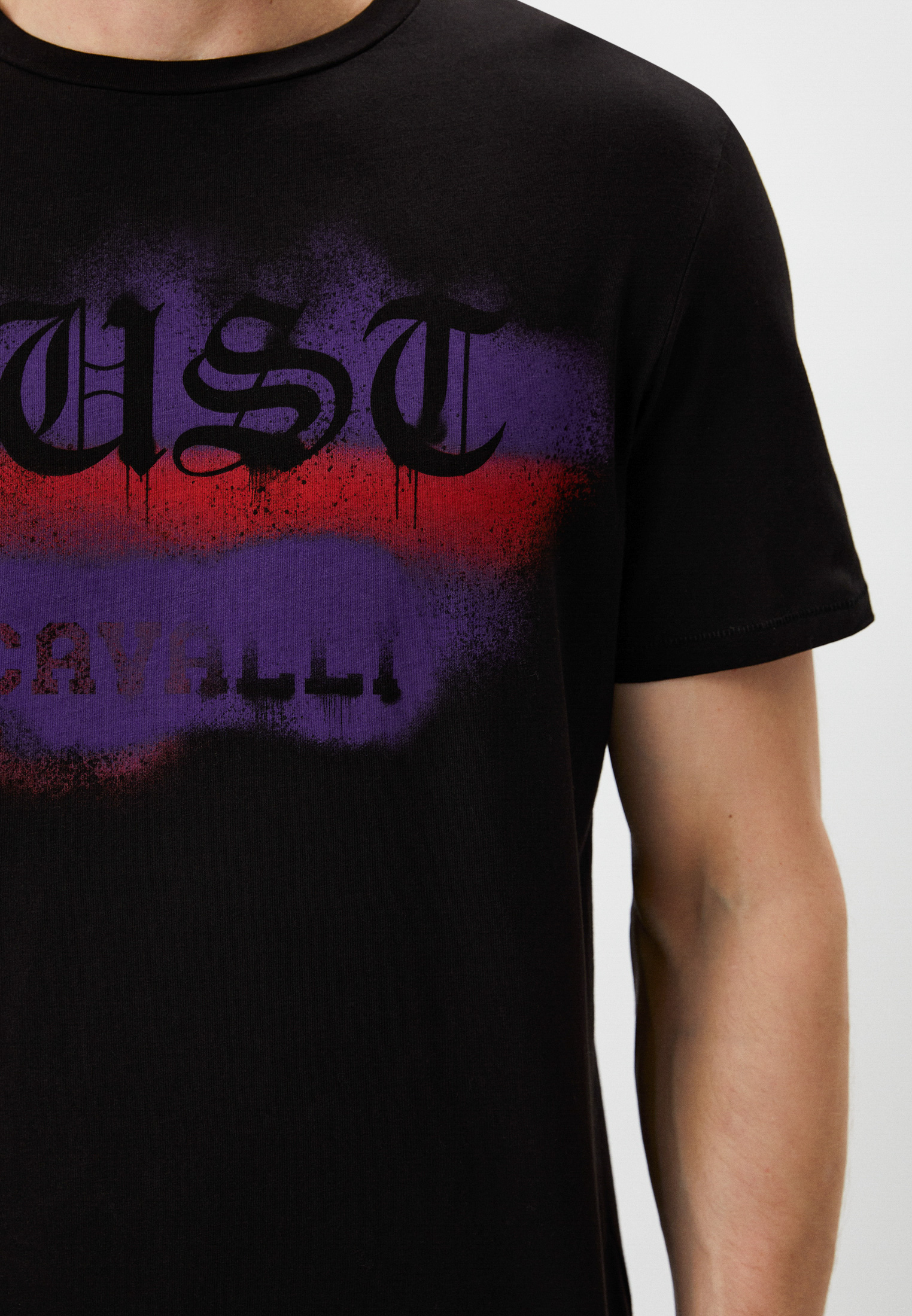 Мужская футболка Just Cavalli (Джаст Кавалли) S01GC0706N20663: изображение 4