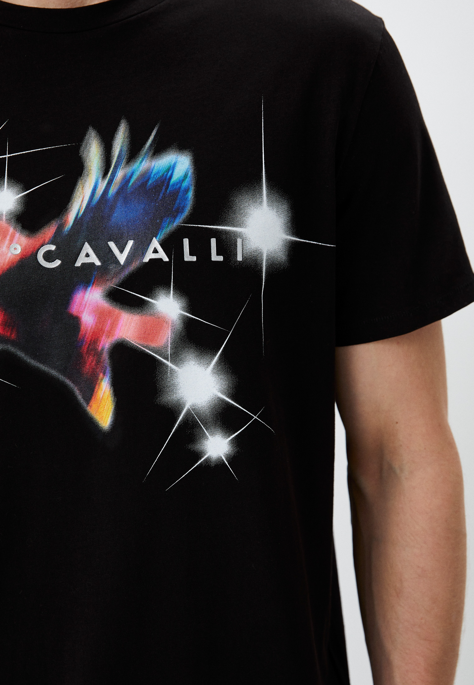 Мужская футболка Just Cavalli (Джаст Кавалли) S01GC0707N20663: изображение 4