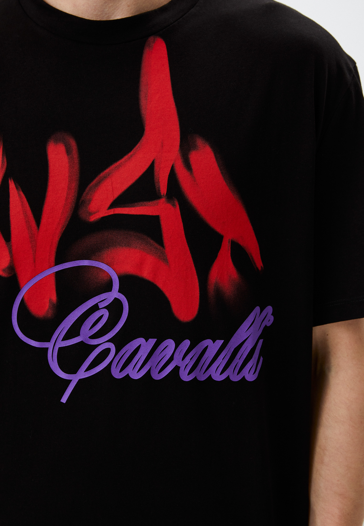 Мужская футболка Just Cavalli (Джаст Кавалли) S01GC0712N20663: изображение 4