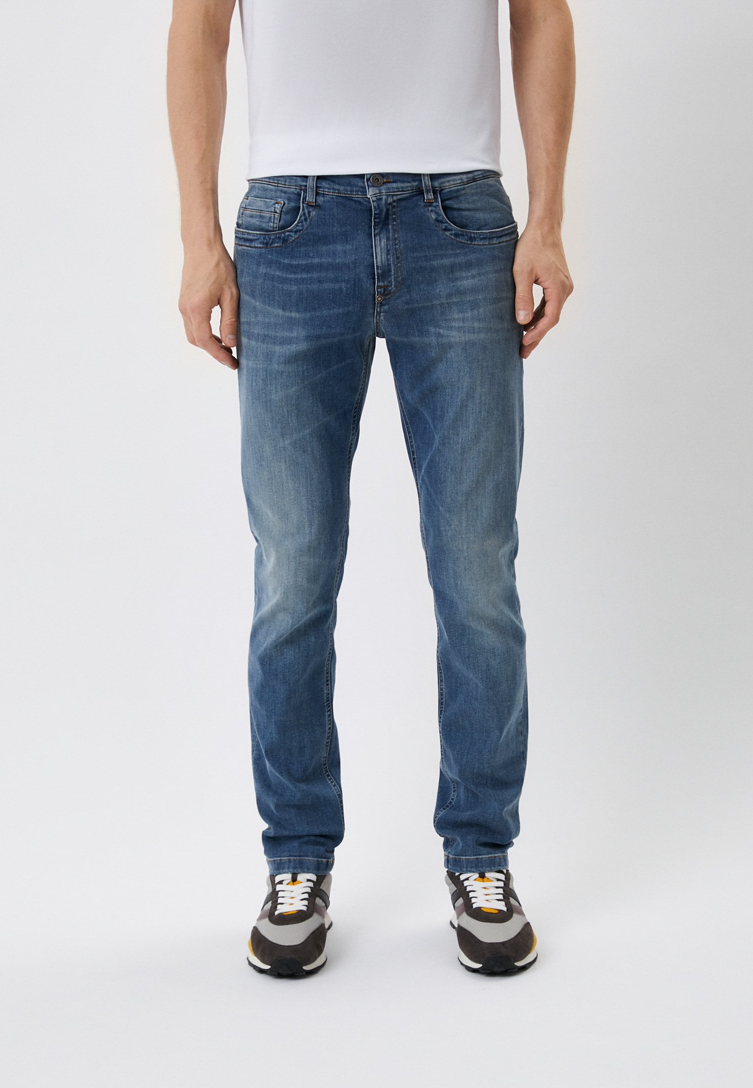 Мужские зауженные джинсы Bikkembergs (Биккембергс) C Q 101 1C S 3511: изображение 1