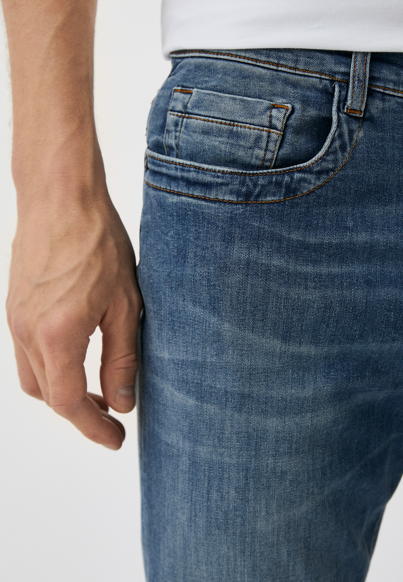 Мужские зауженные джинсы Bikkembergs (Биккембергс) C Q 101 1C S 3511: изображение 4