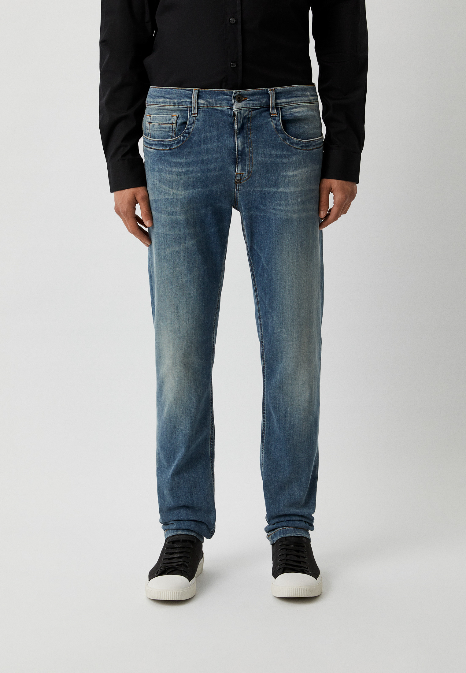 Мужские зауженные джинсы Bikkembergs (Биккембергс) C Q 101 1C S 3511: изображение 5