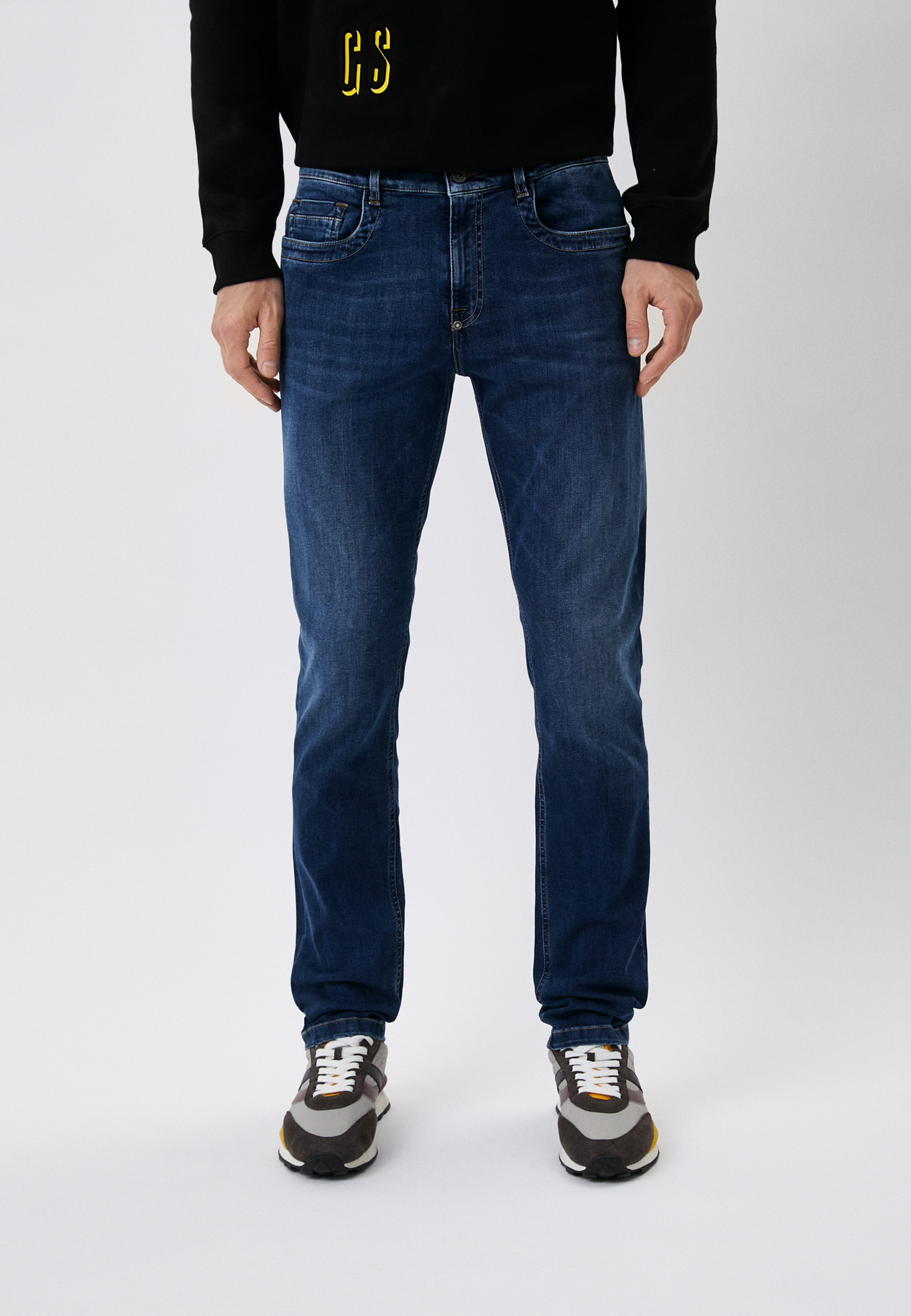 Мужские прямые джинсы Bikkembergs (Биккембергс) C Q 101 1B S 3511: изображение 1