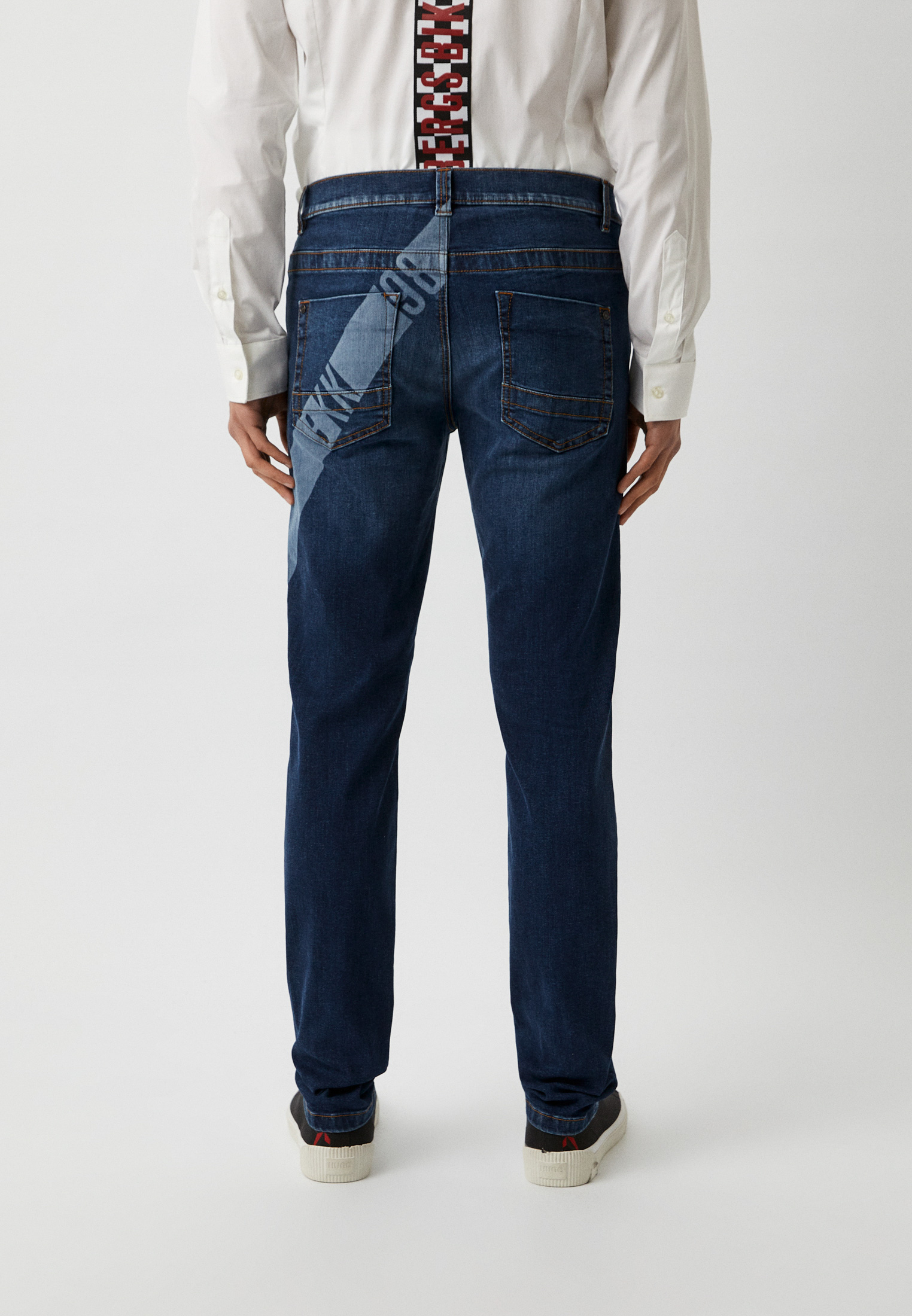Мужские прямые джинсы Bikkembergs (Биккембергс) C Q 101 1B S 3511: изображение 7