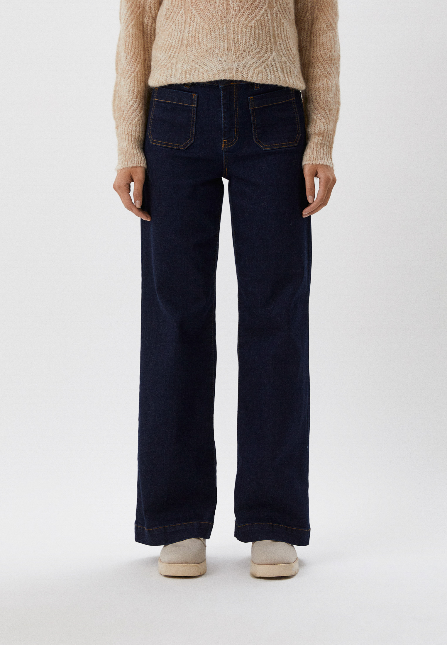 Широкие и расклешенные джинсы EMME MARELLA 51860729200