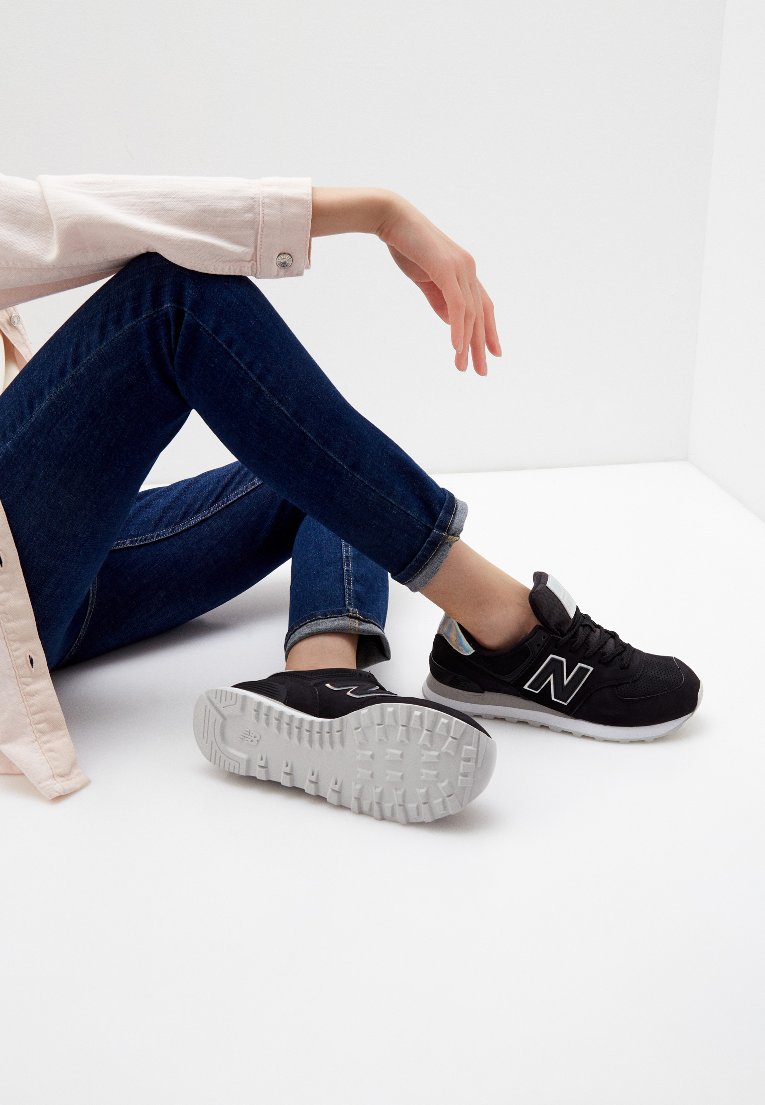 Женские кроссовки New Balance (Нью Баланс) WL574HO2 купить