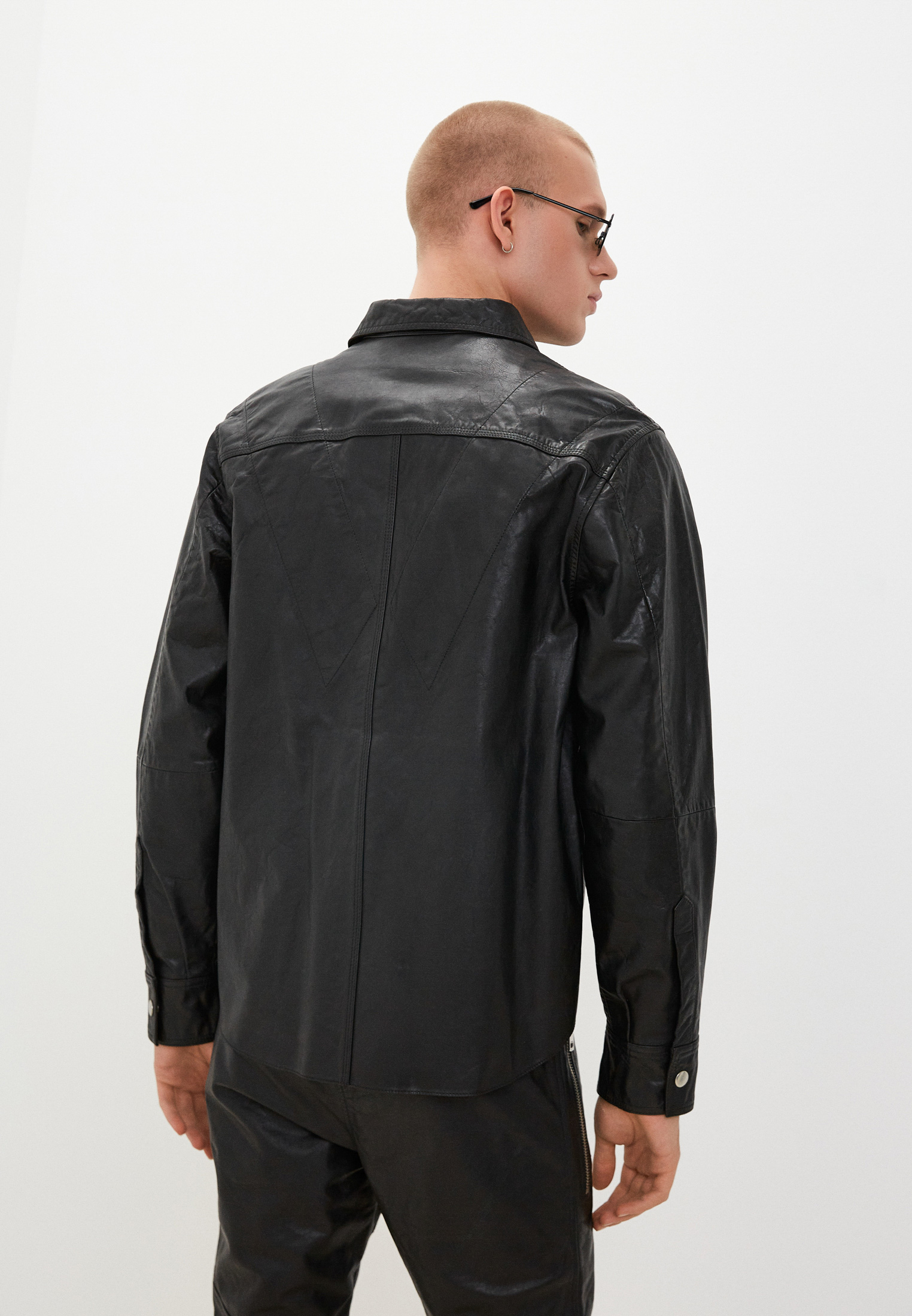 Кожаная куртка Diesel (Дизель) A015770GBAW: изображение 3