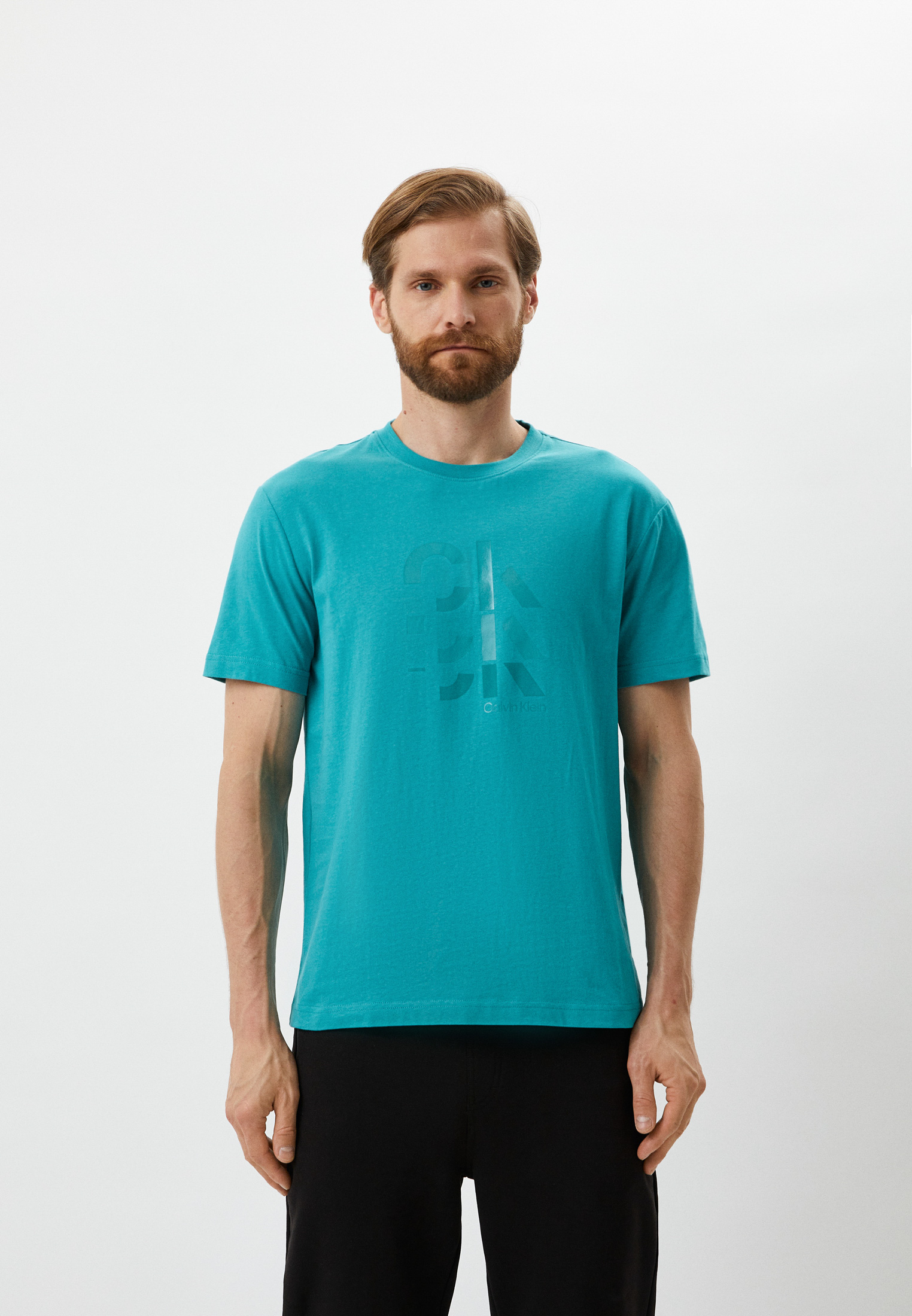 Мужская футболка Calvin Klein (Кельвин Кляйн) K10K109800: изображение 1
