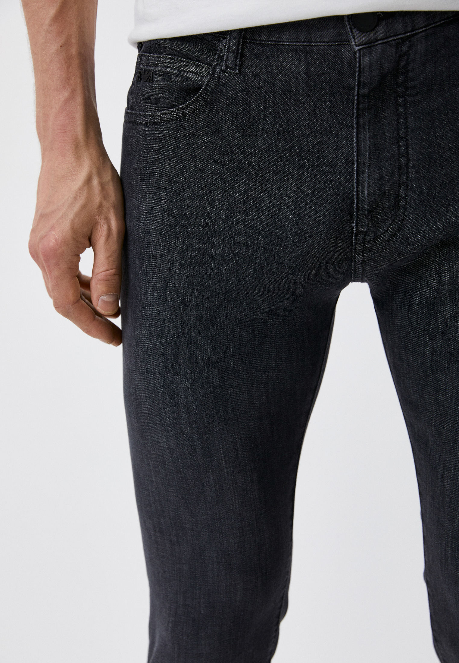Мужские прямые джинсы Emporio Armani (Эмпорио Армани) 8N1J45 1D85Z: изображение 4