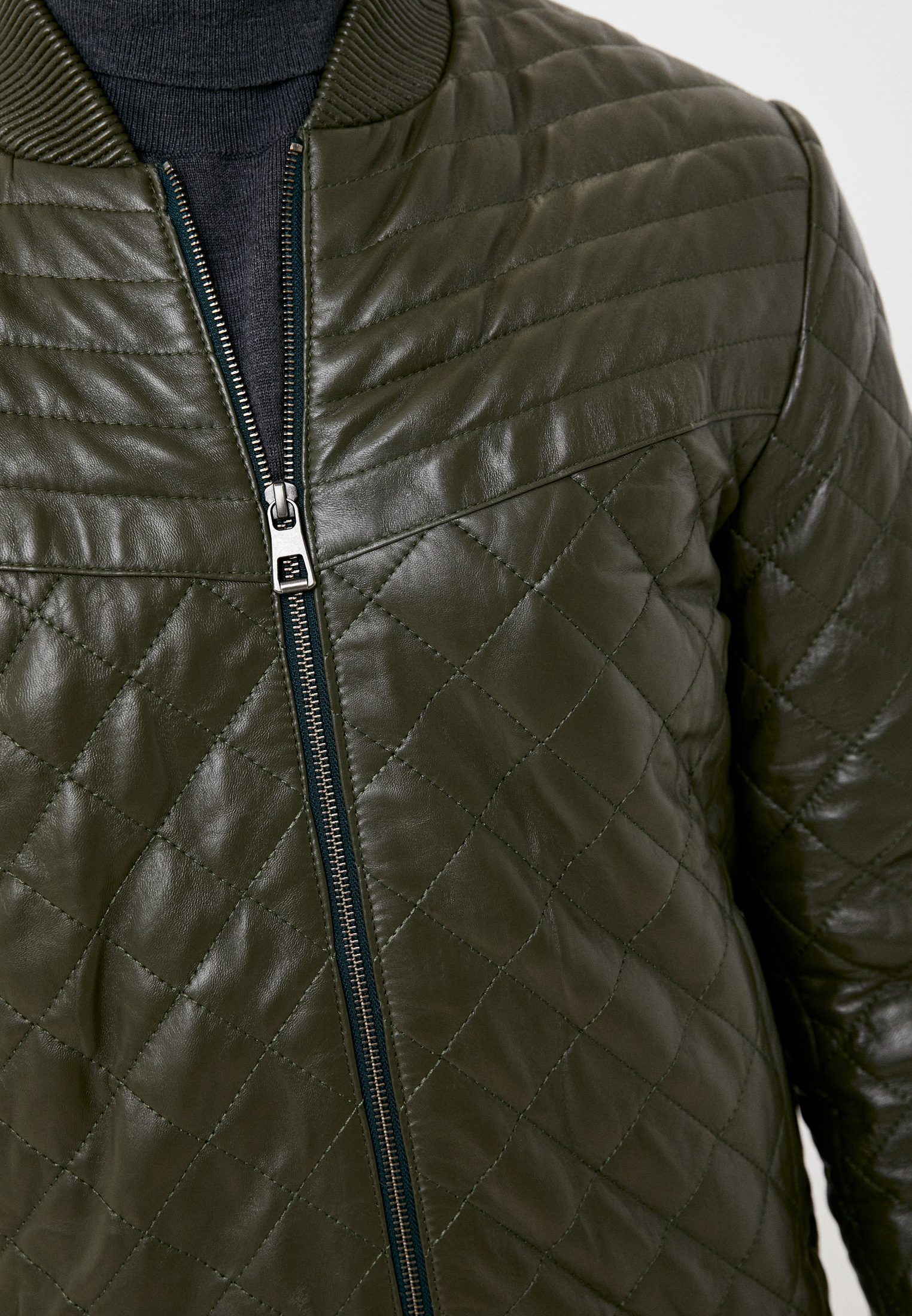 Кожаная куртка Basics & More BA3812408: изображение 5