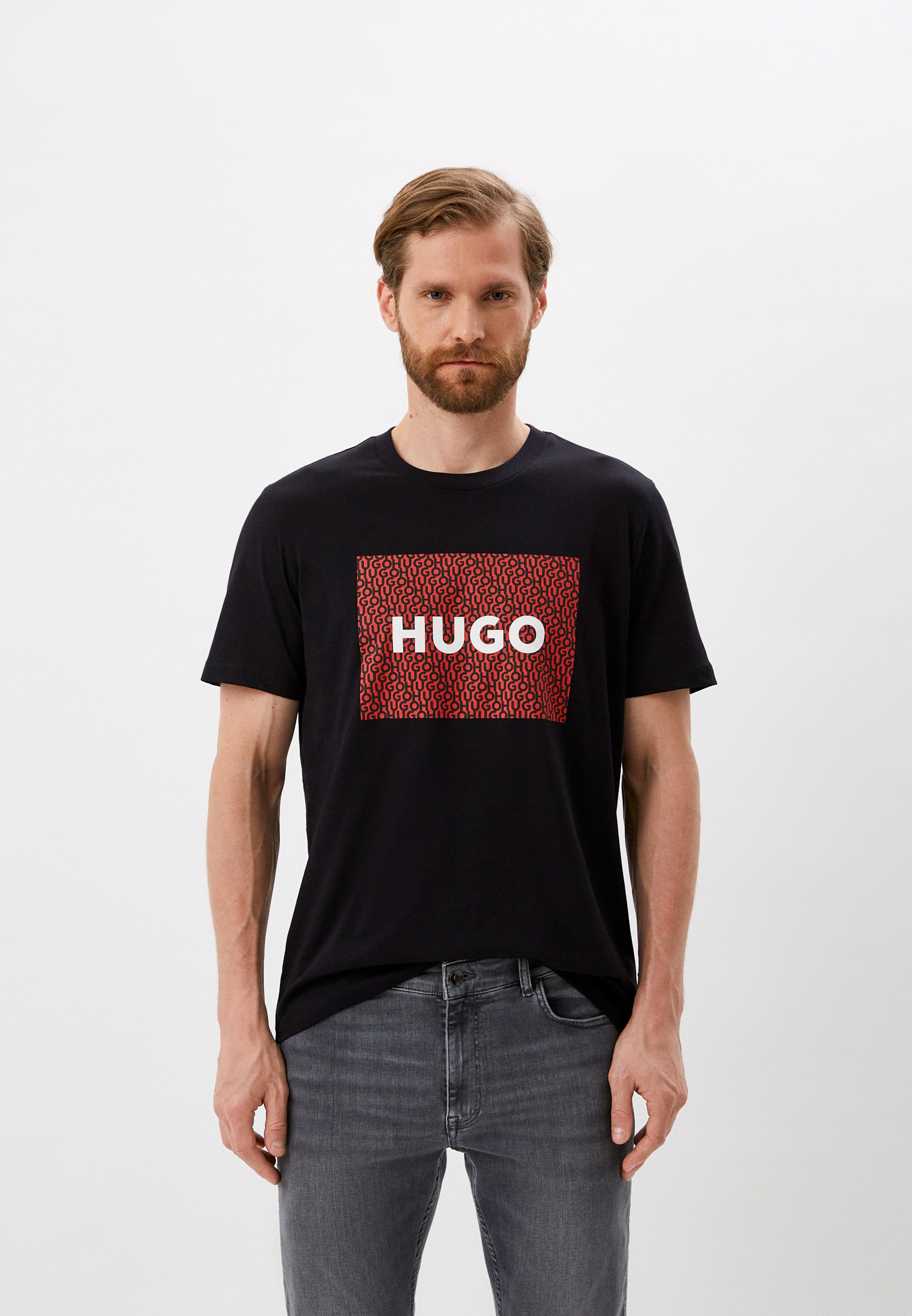 Мужская футболка Hugo (Хуго) 50471672: изображение 1