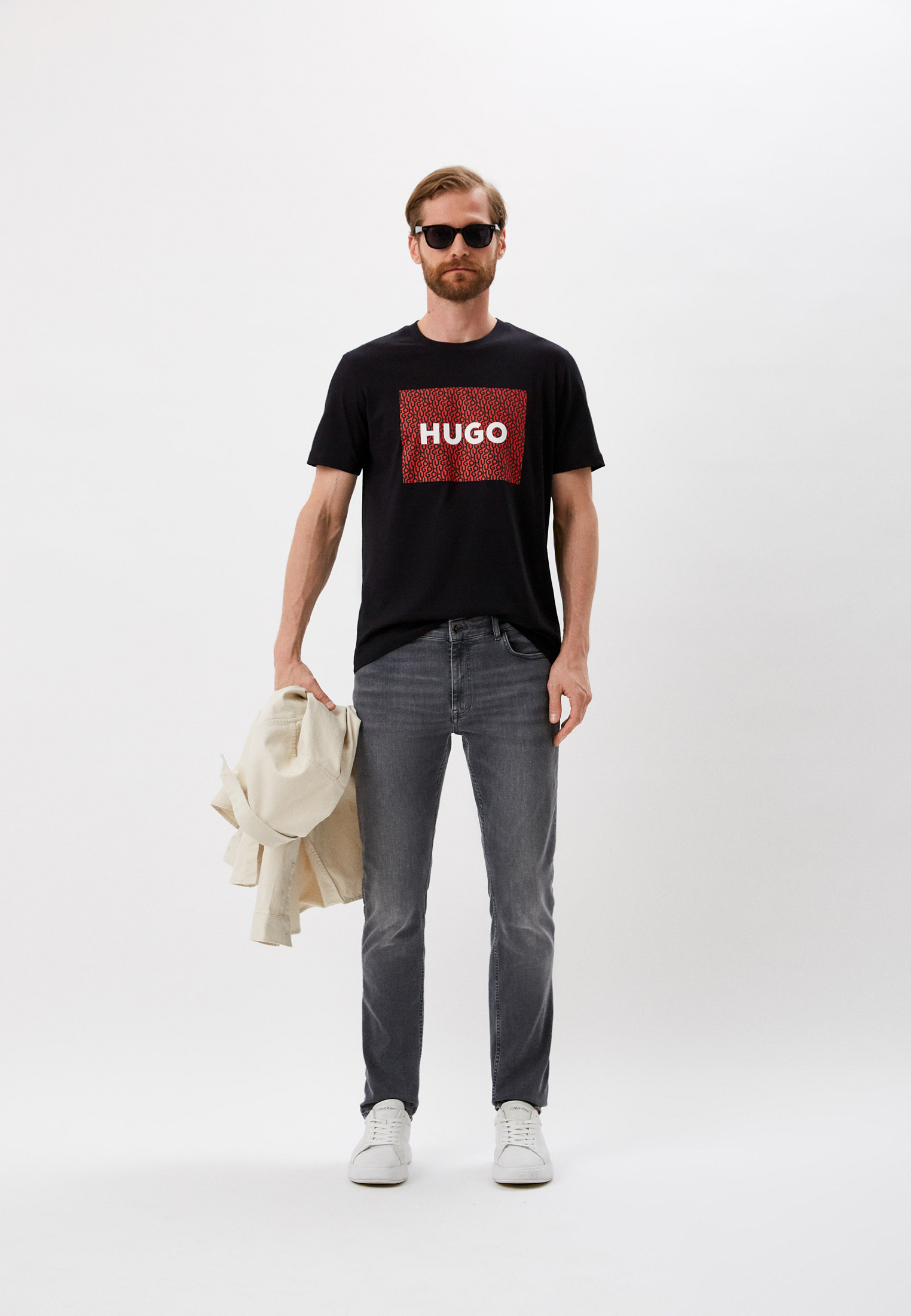 Мужская футболка Hugo (Хуго) 50471672: изображение 2