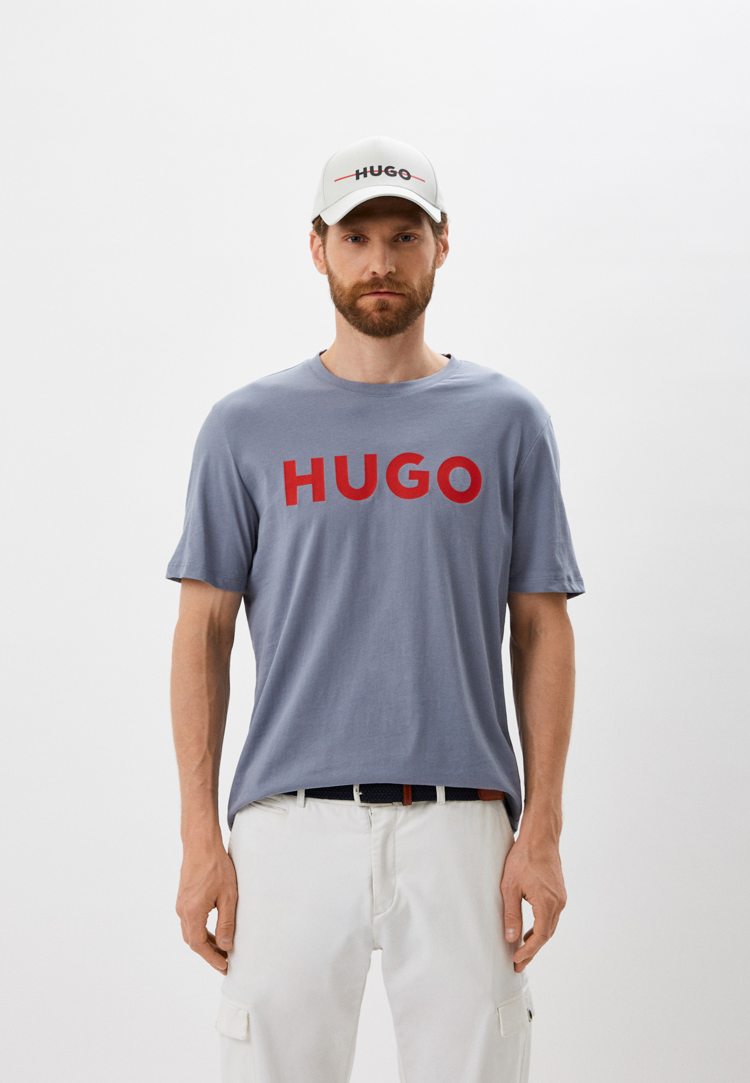 Мужская футболка Hugo (Хуго) 50467556: изображение 5