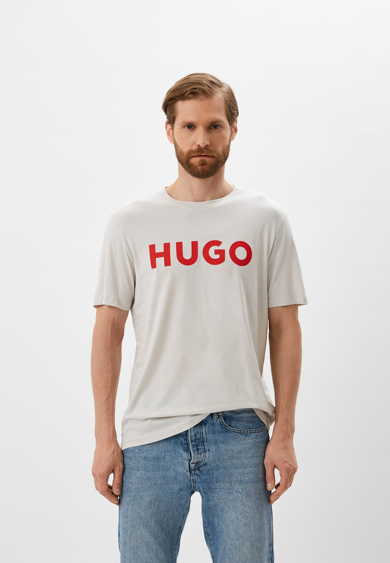 Мужская футболка Hugo (Хуго) 50467556: изображение 1