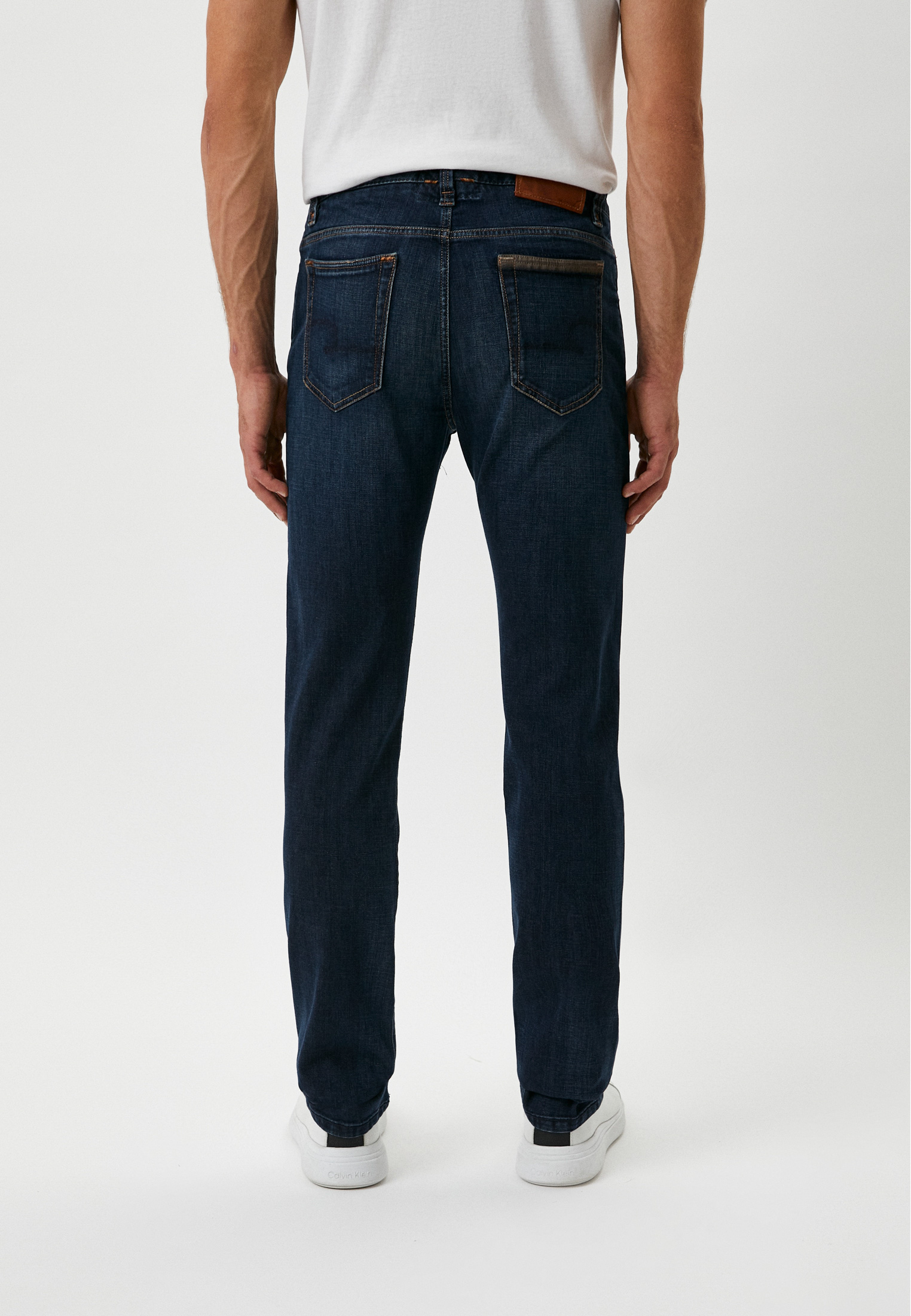 Мужские прямые джинсы Cortigiani 413523: изображение 3