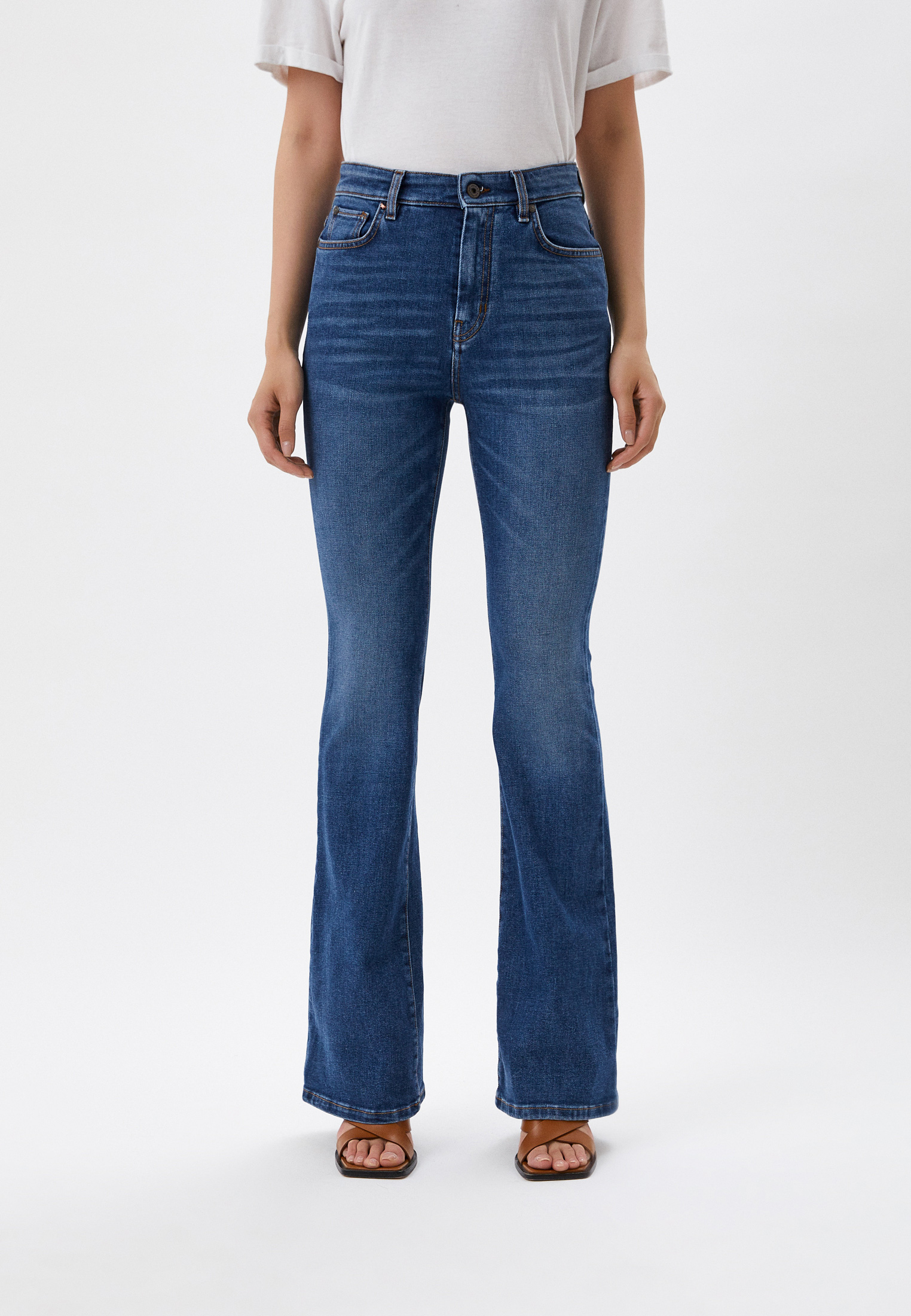 Широкие и расклешенные джинсы Weekend Max Mara 51860329