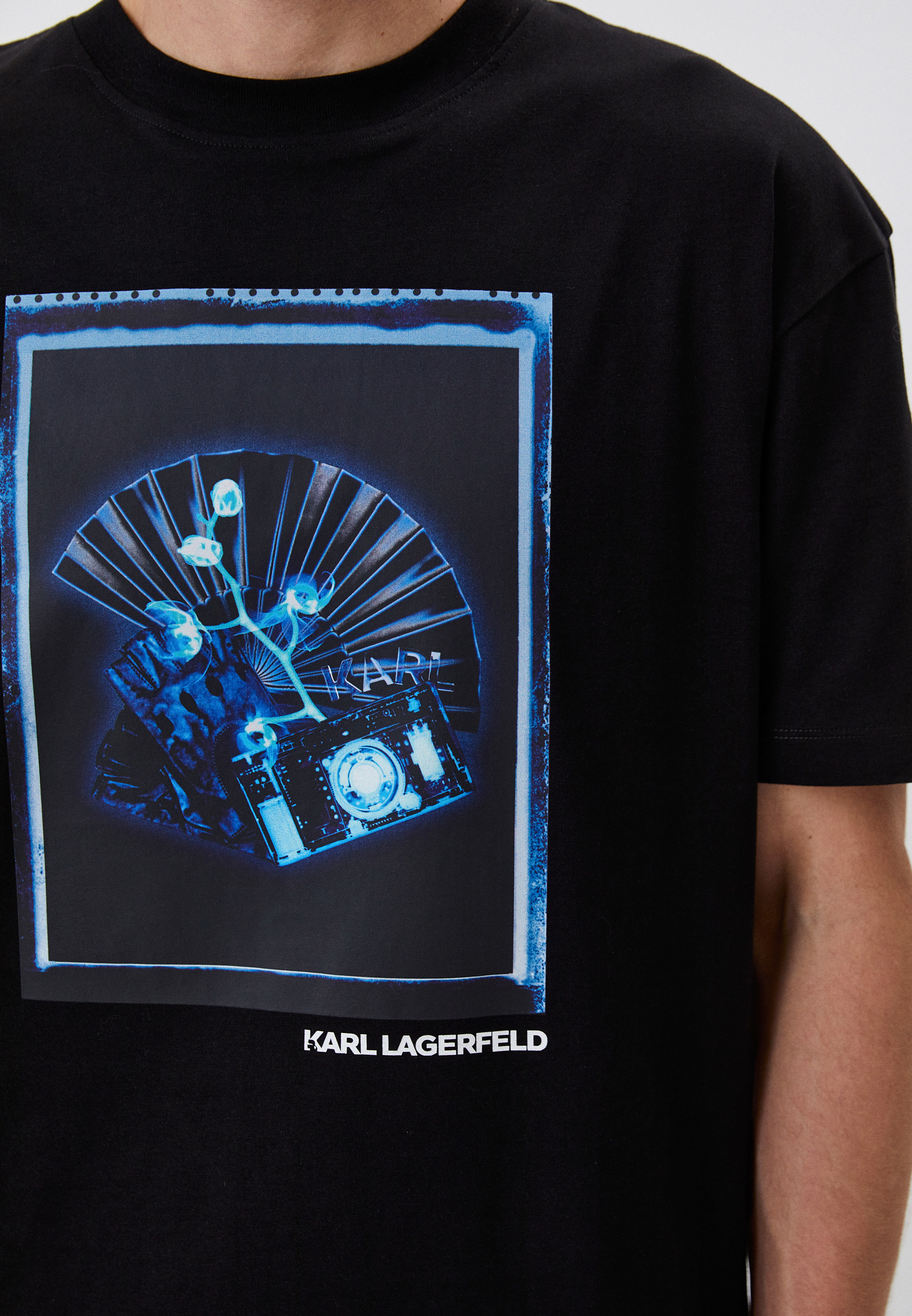Мужская футболка Karl Lagerfeld (Карл Лагерфельд) 755263-524241: изображение 4