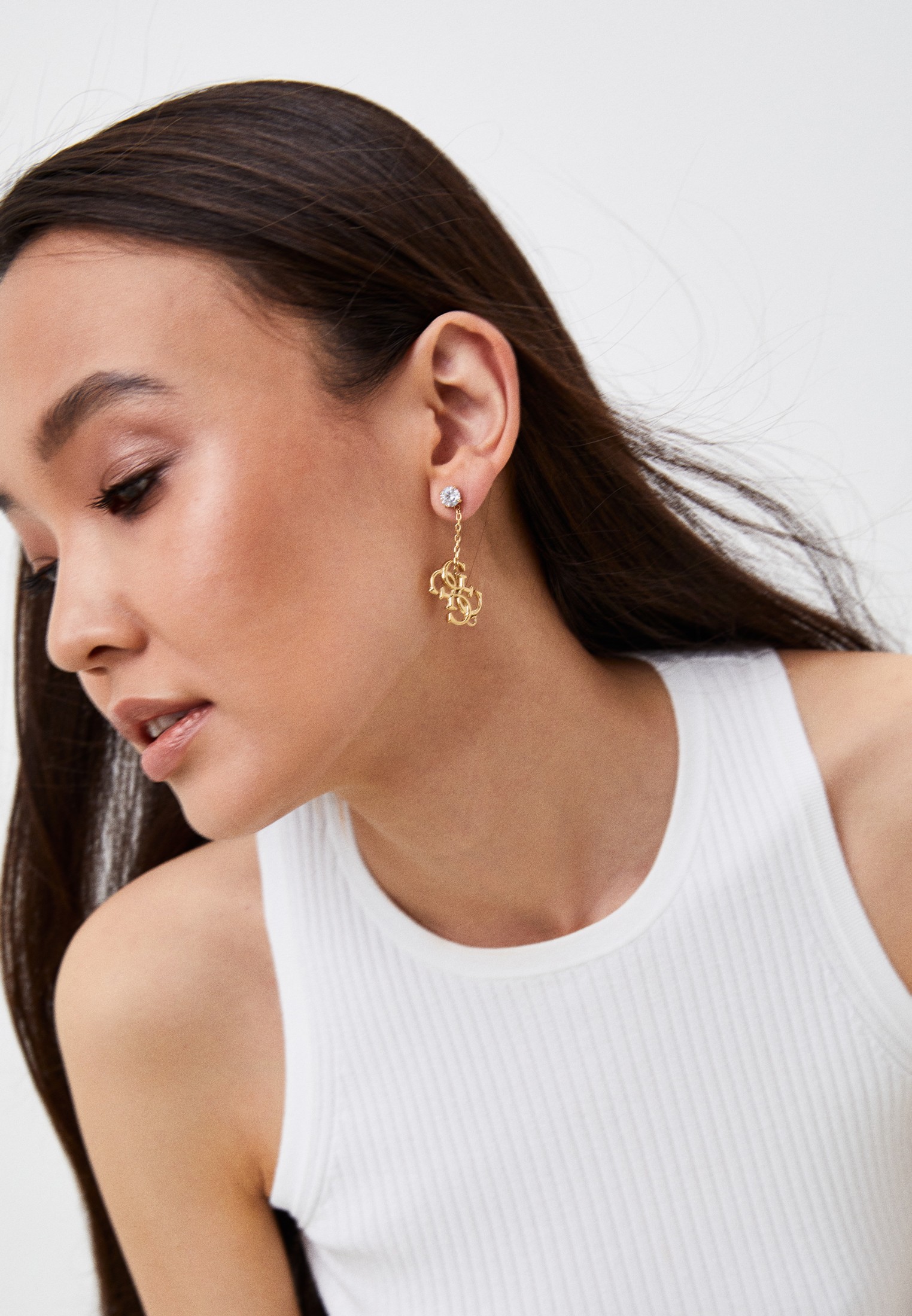 Женские серьги Guess (Гесс) JUBE01477JW купить за 4199 руб.