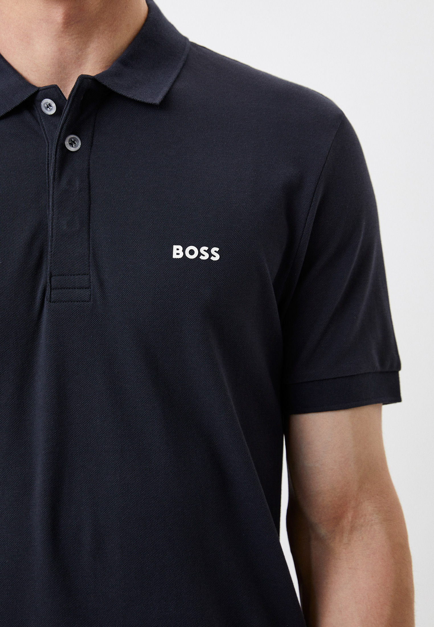 Мужские поло Boss (Босс) 50481421: изображение 4