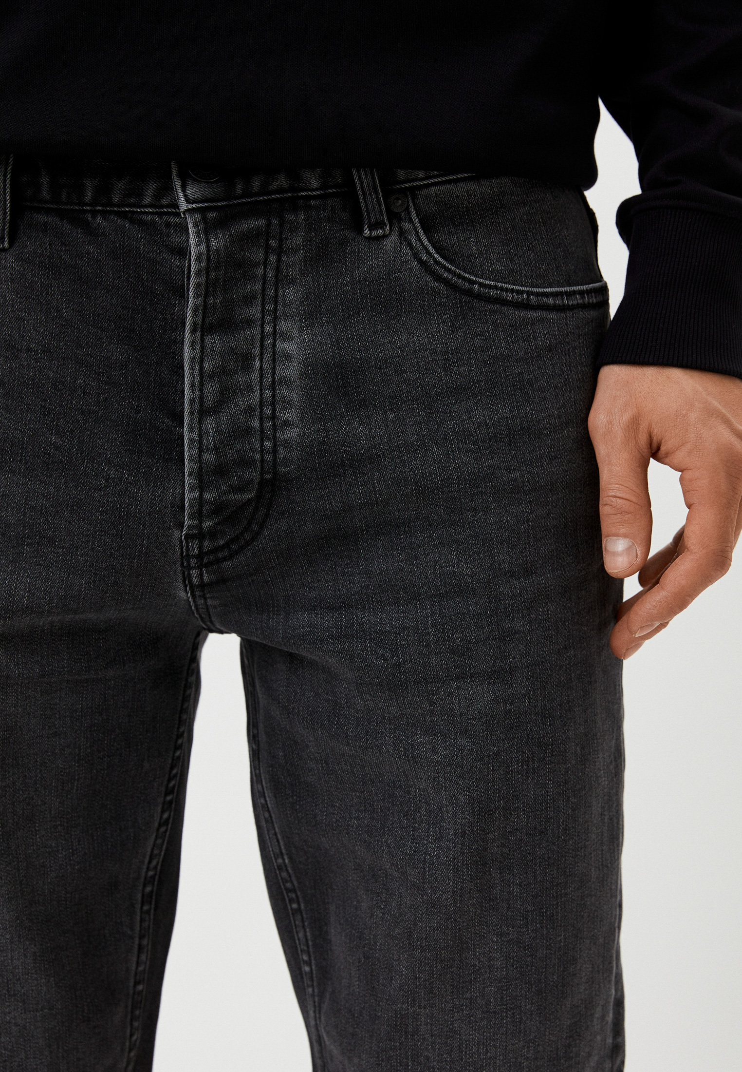 Мужские джинсовые шорты Hugo (Хуго) 50473843: изображение 4