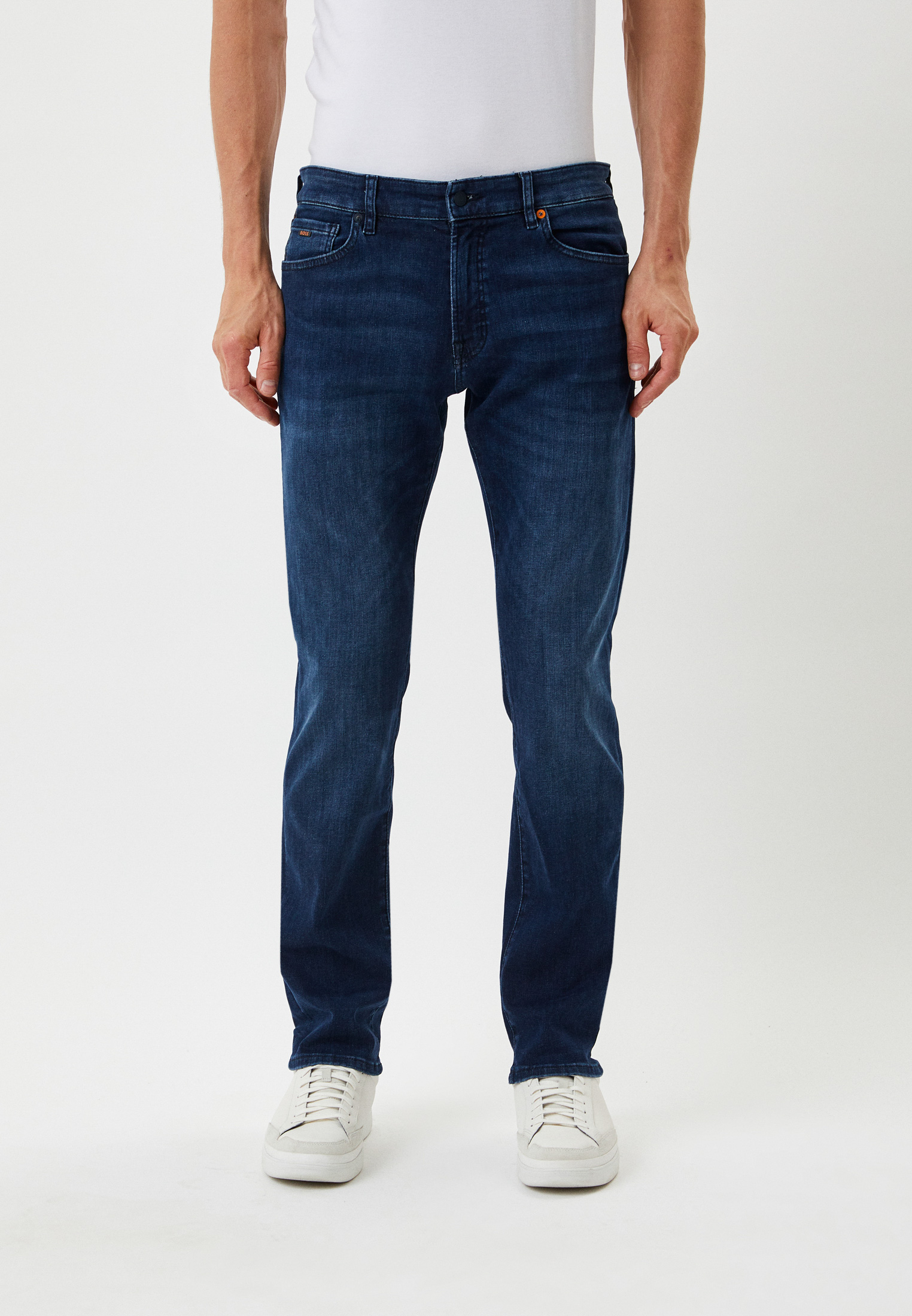 Мужские прямые джинсы Boss (Босс) 50473399: изображение 1
