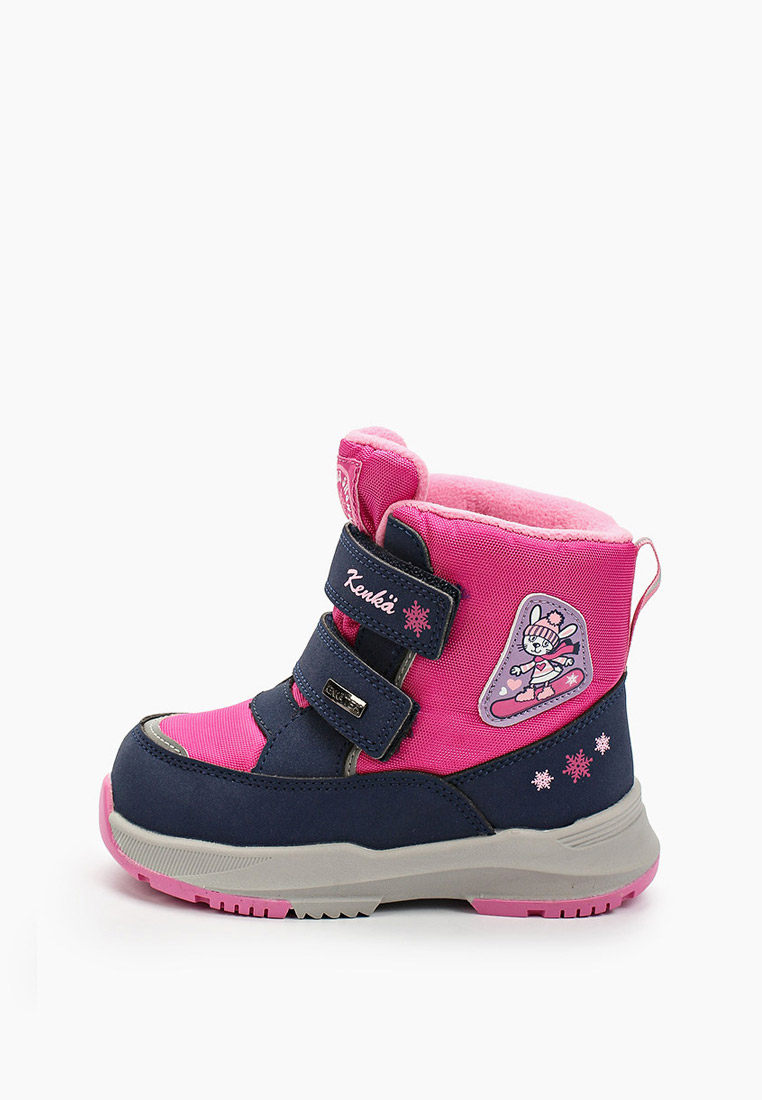 Ботинки для девочек KENKA PVI_2193_navy-fuxia