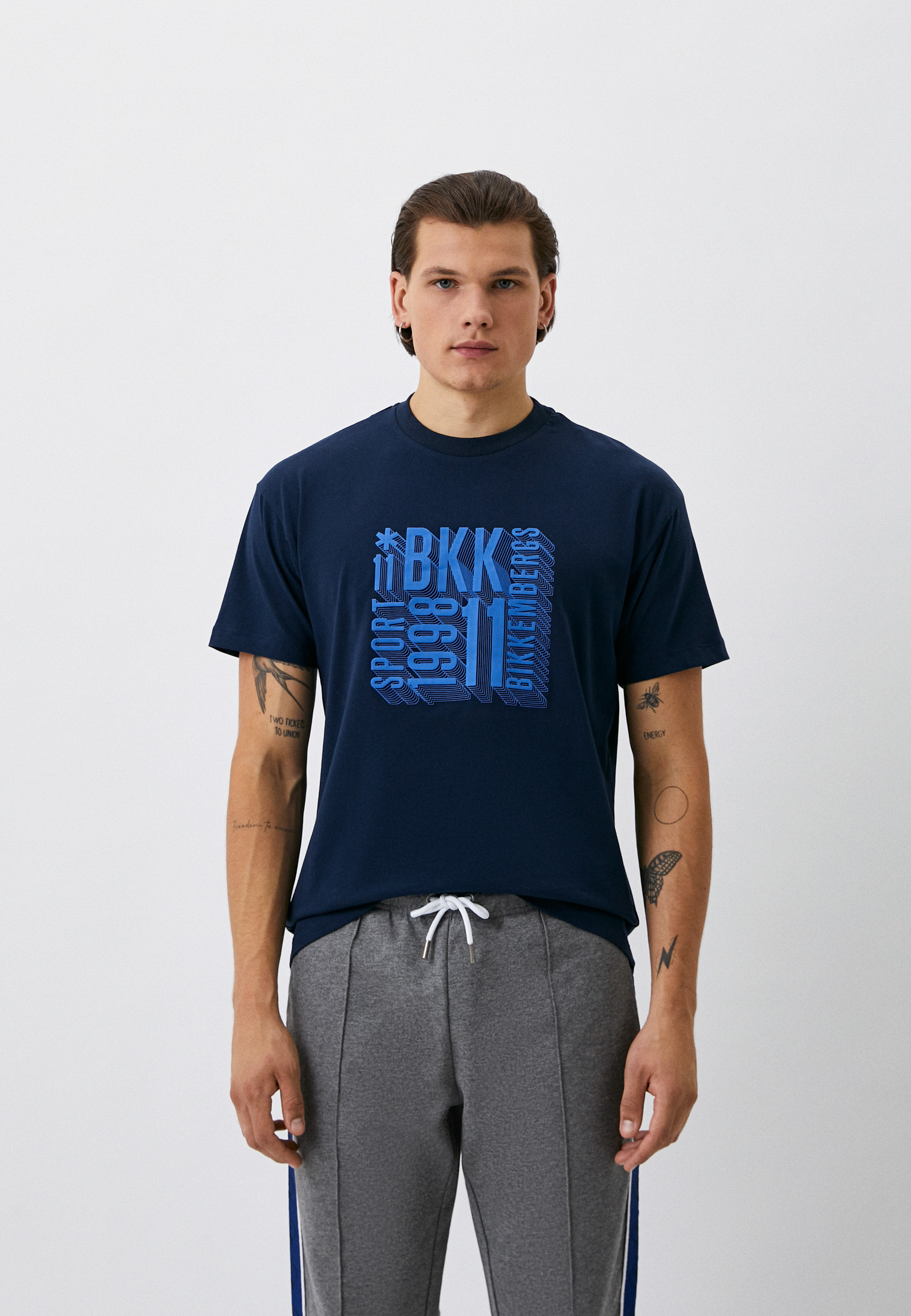 Мужская футболка Bikkembergs (Биккембергс) C 4 114 05 E 2296: изображение 5