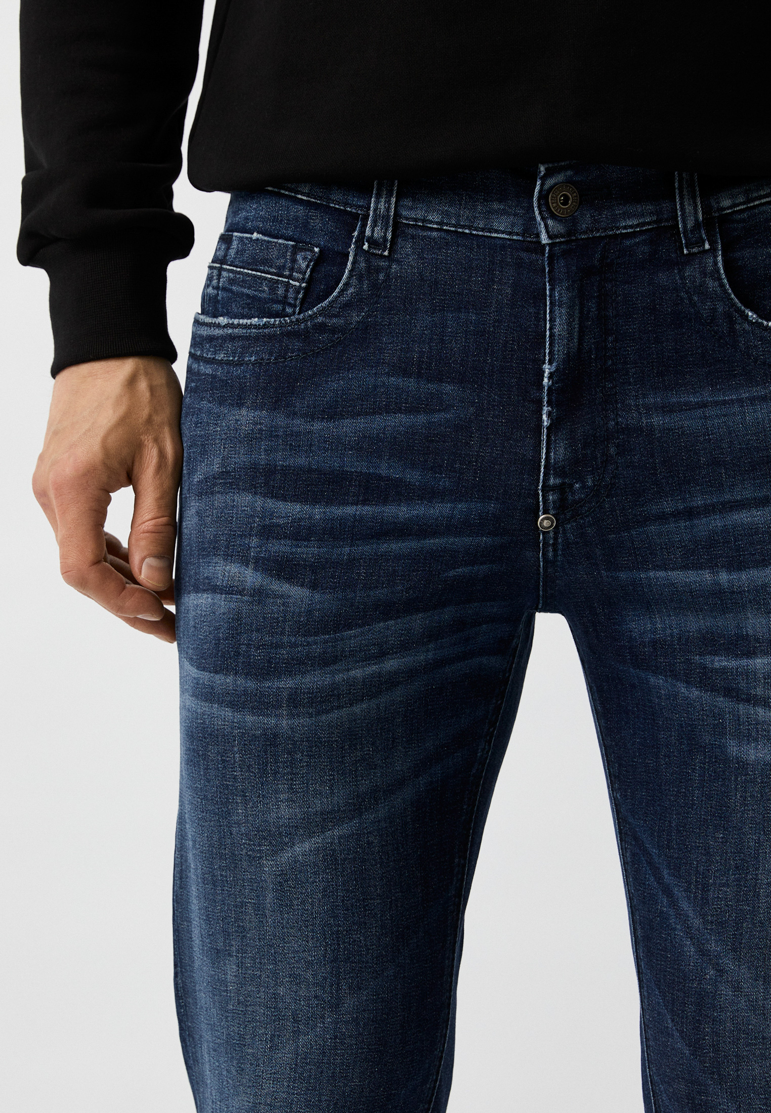 Мужские зауженные джинсы Bikkembergs (Биккембергс) C Q 111 01 S 3511: изображение 8