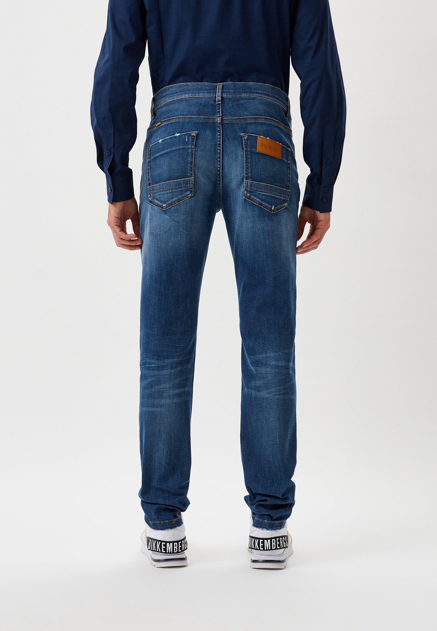 Мужские зауженные джинсы Bikkembergs (Биккембергс) C Q 111 01 S 3511: изображение 10