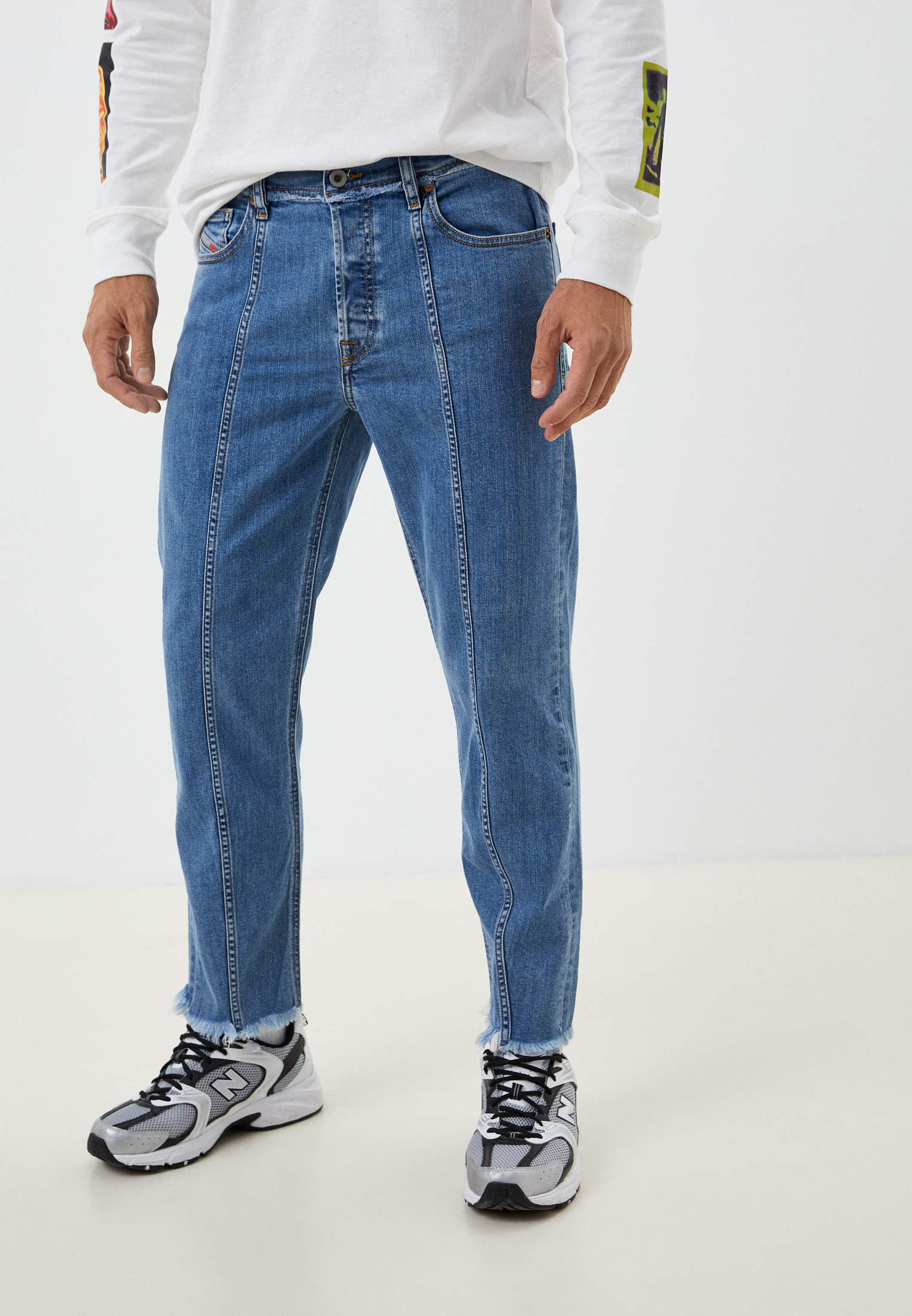 Мужские прямые джинсы Diesel (Дизель) 00S7Q5084TD: изображение 1