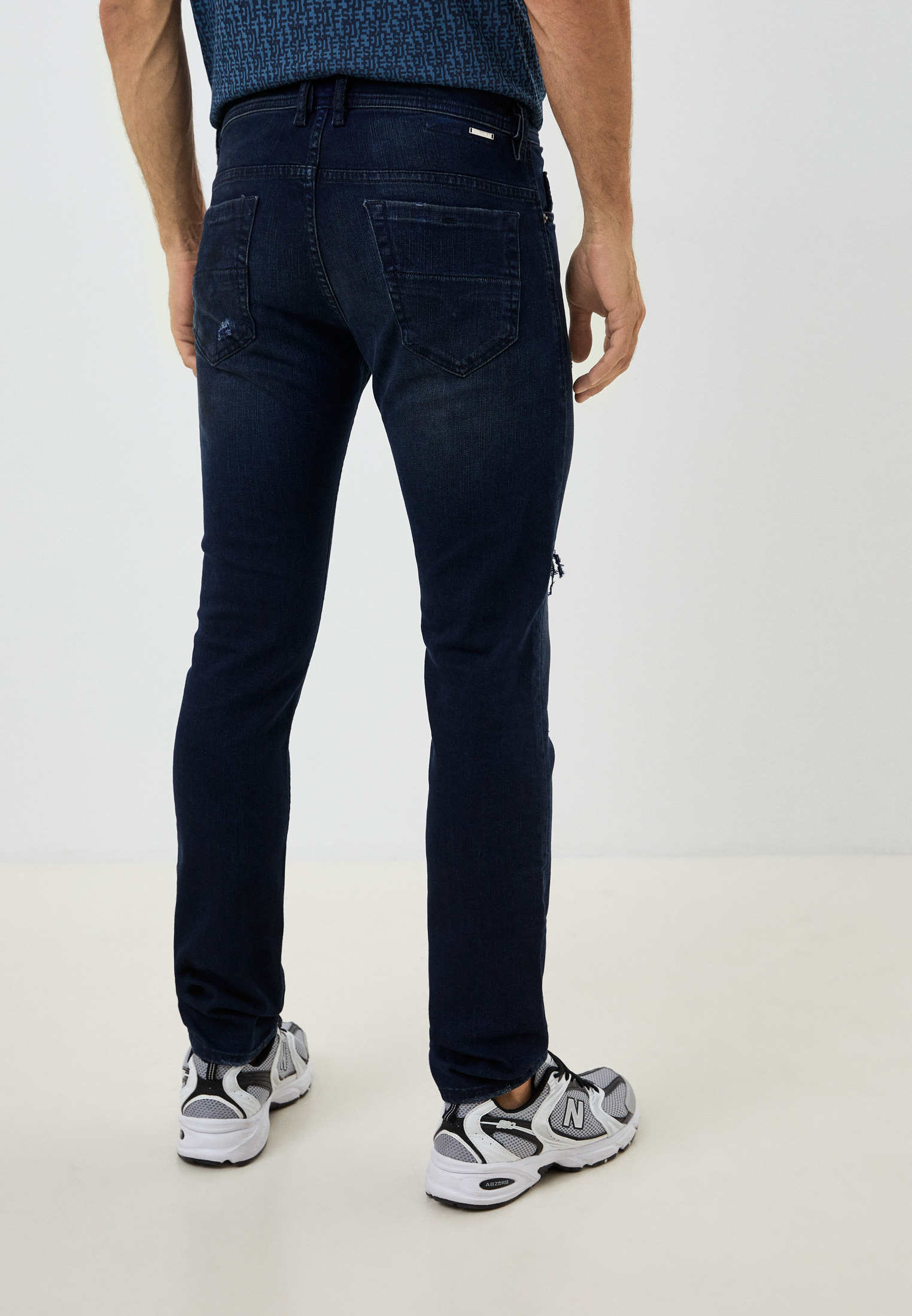 Мужские зауженные джинсы Diesel (Дизель) 00SW1Q084ND: изображение 11