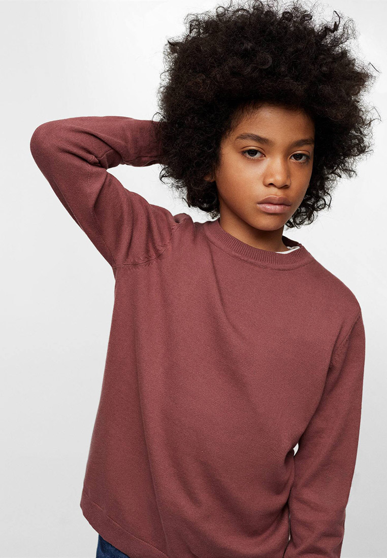 Джемпер для мальчиков Mango Kids (Манго Кидс) 37093253 купить за 764 руб.