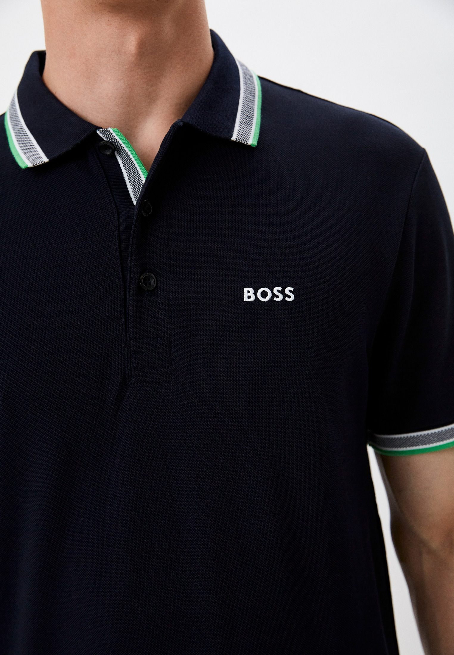 Мужские поло Boss (Босс) 50468983: изображение 8