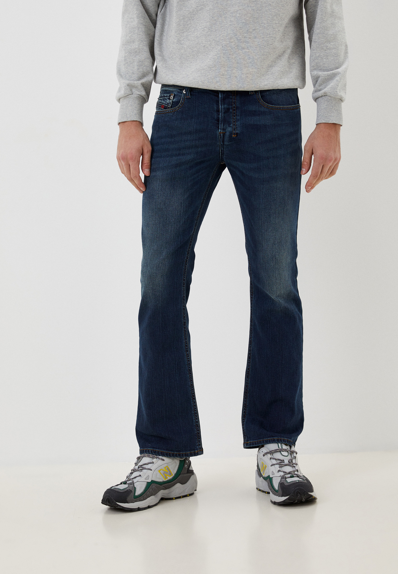 Мужские прямые джинсы Diesel (Дизель) 00ADS2084BU: изображение 5