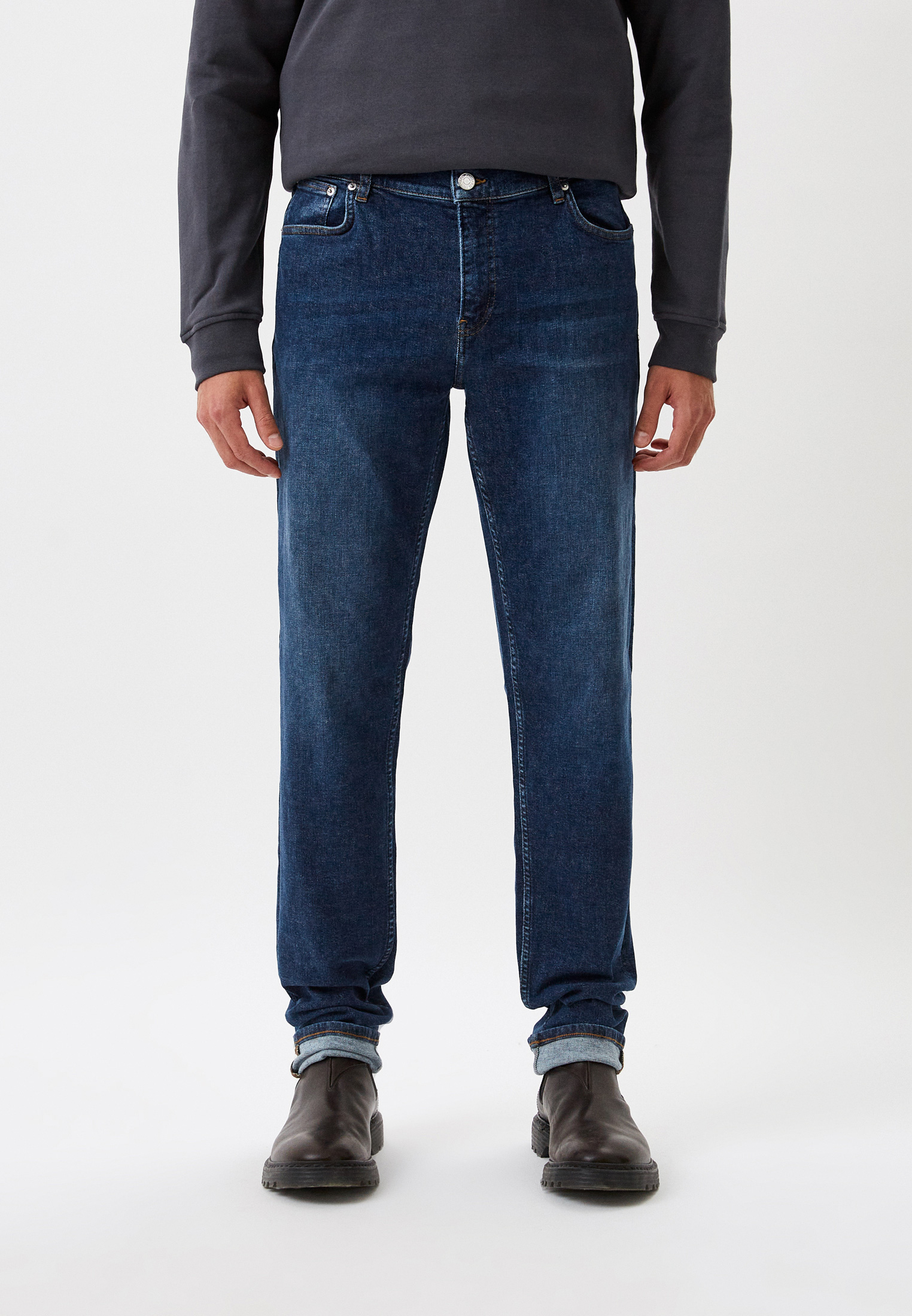 Мужские прямые джинсы Trussardi (Труссарди) 52J00000-1T005948: изображение 1
