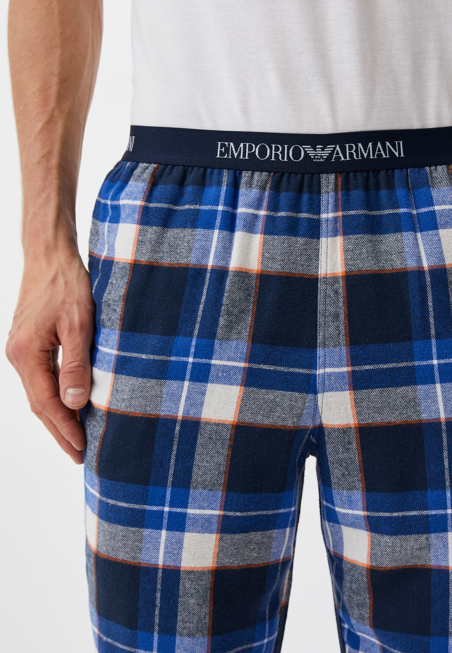 Мужские домашние брюки Emporio Armani (Эмпорио Армани) 111780 2F576: изображение 4
