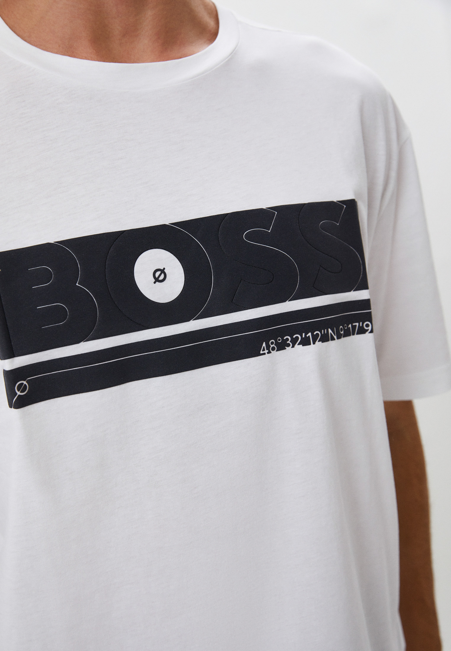 Мужская футболка Boss (Босс) 50472561: изображение 4