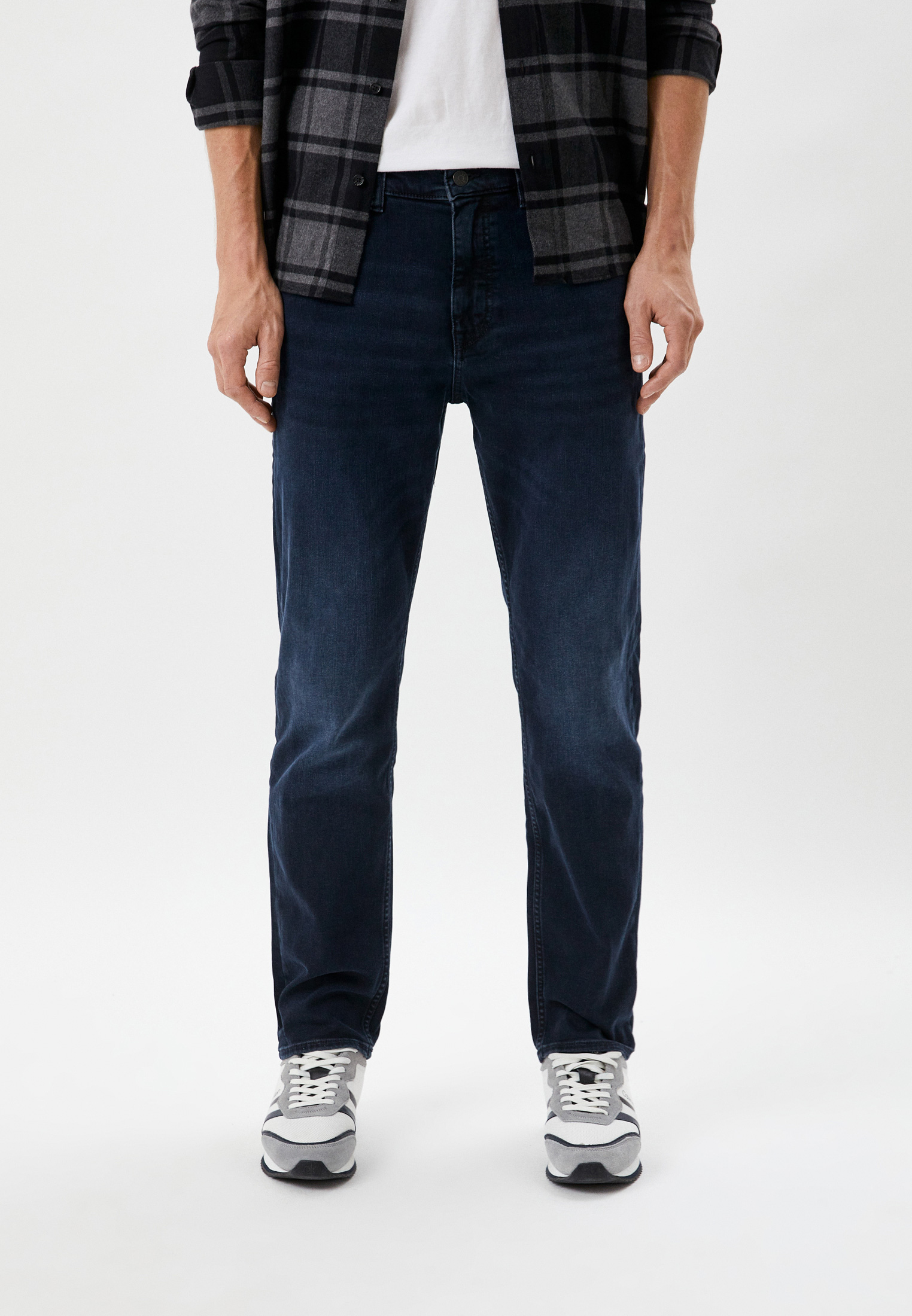 Мужские прямые джинсы Boss (Босс) 50480204: изображение 1