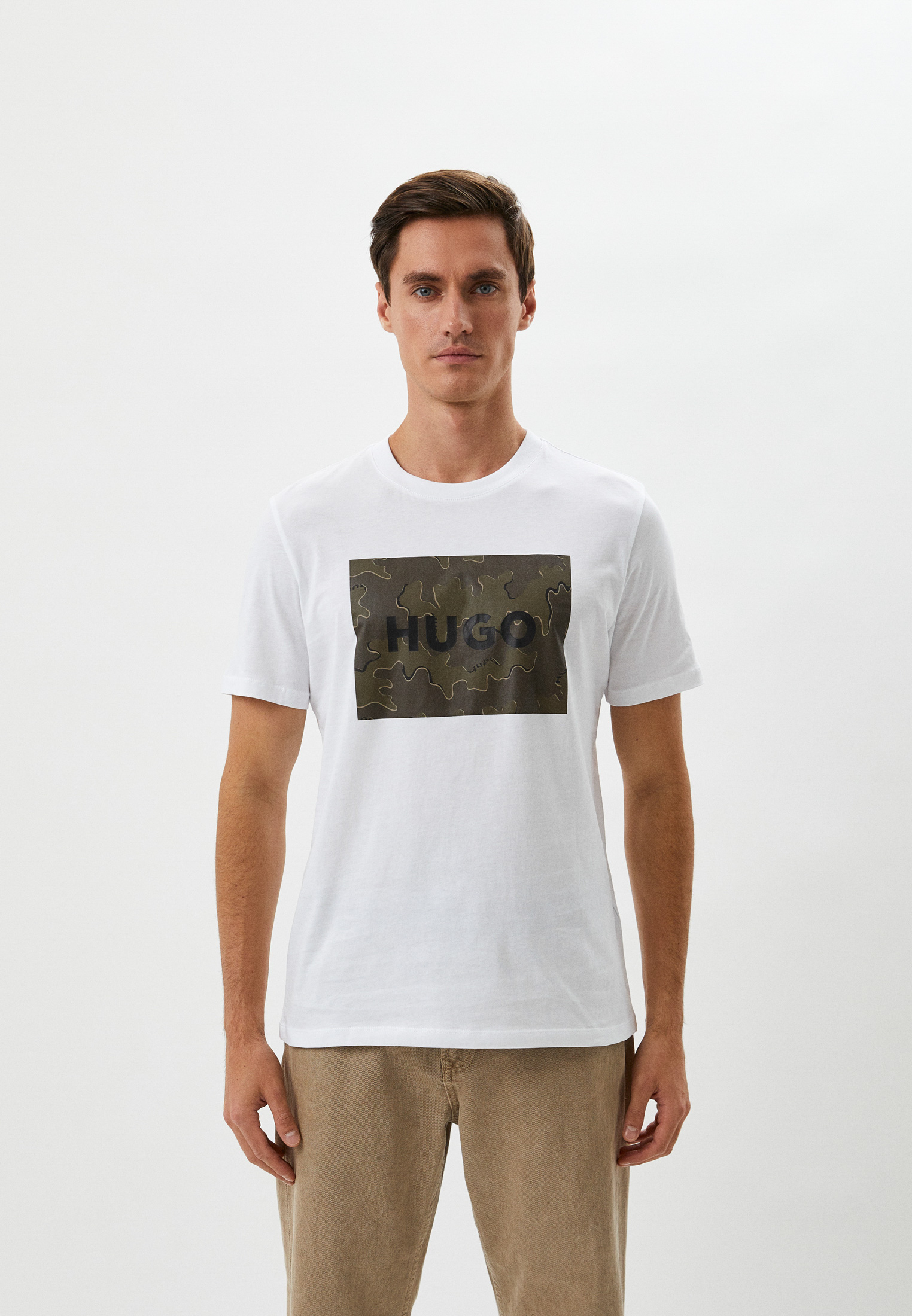 Мужская футболка Hugo (Хуго) 50477005: изображение 1