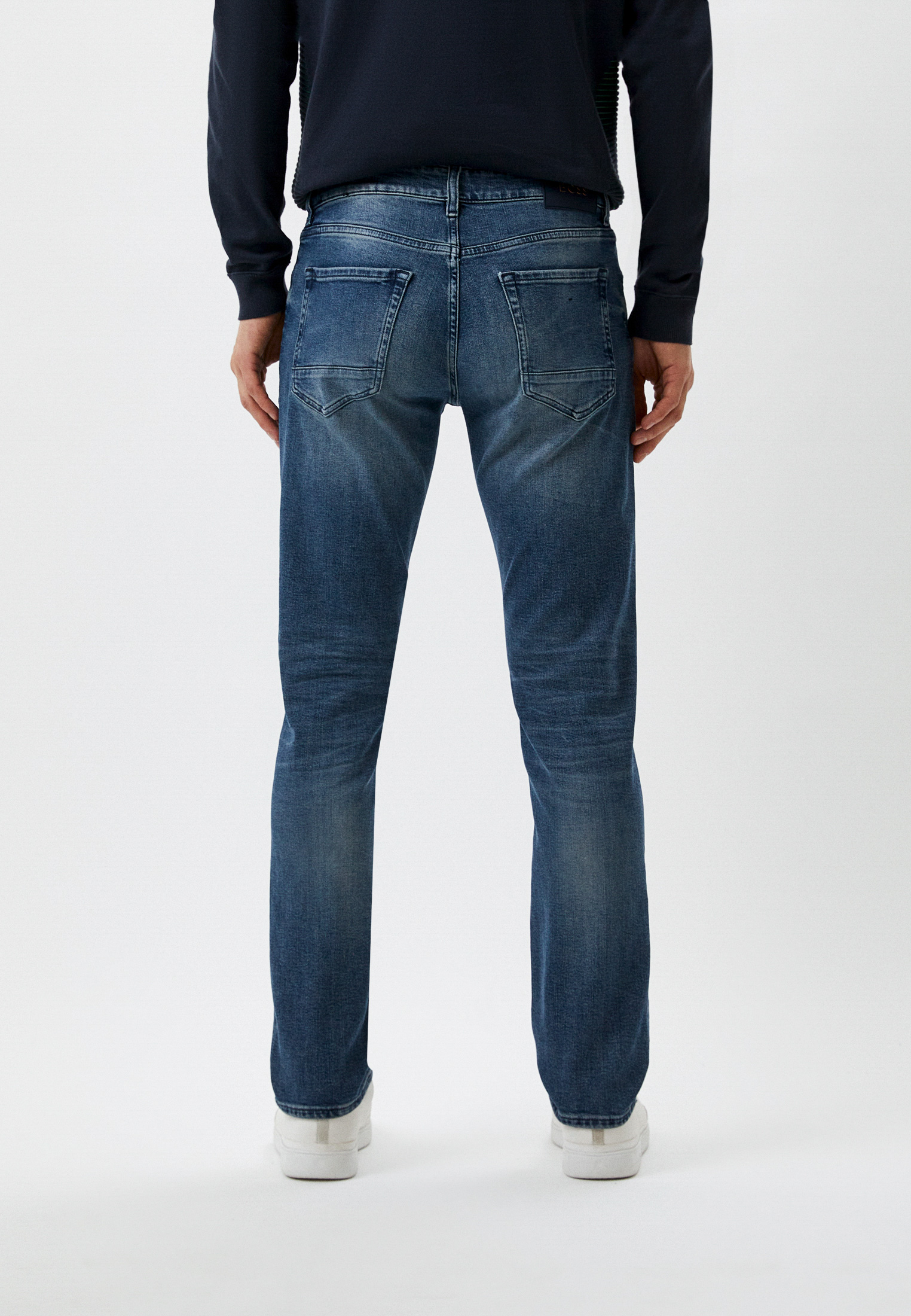 Мужские прямые джинсы Boss (Босс) 50480078: изображение 3